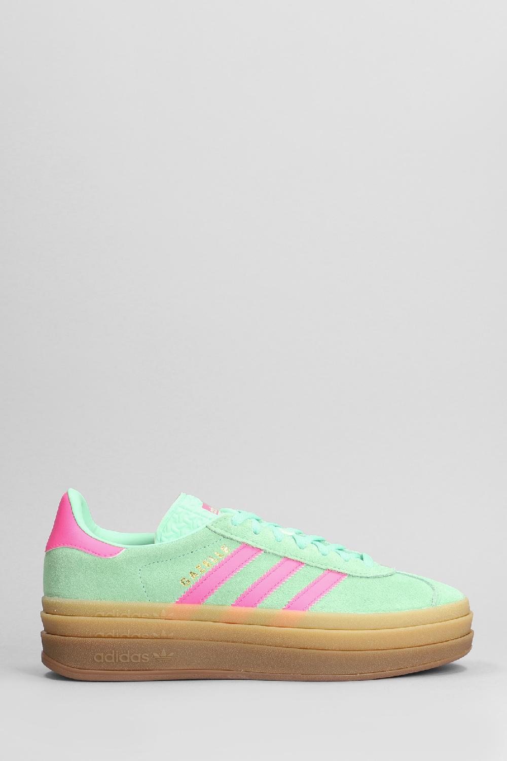 Deliberti Adidas Sneakers gazelle bold in camoscio verde cod. 401738 - Deliberti The Luxury Shopping