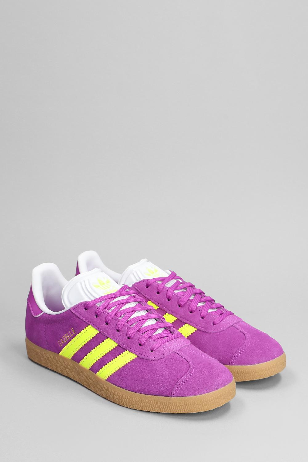 Deliberti Adidas Sneakers Gazelle In Camoscio Viola Cod. 401734 - Deliberti The Luxury Shopping