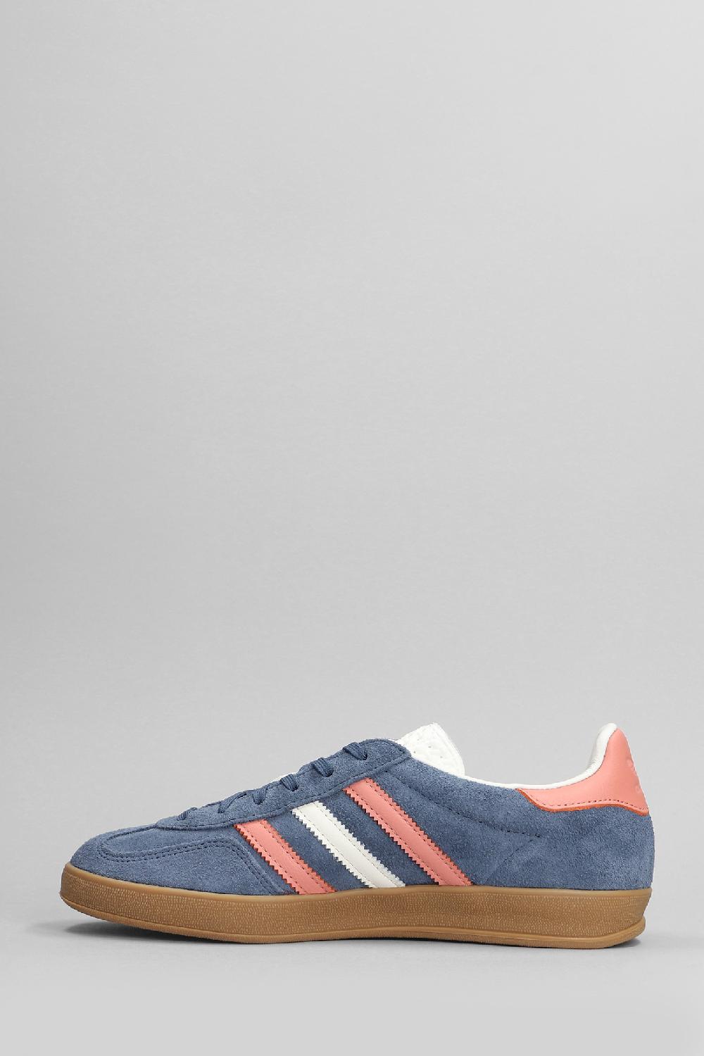 Deliberti Adidas Sneakers Gazelle Indoor In Camoscio Blu Cod. 400145 - Deliberti The Luxury Shopping