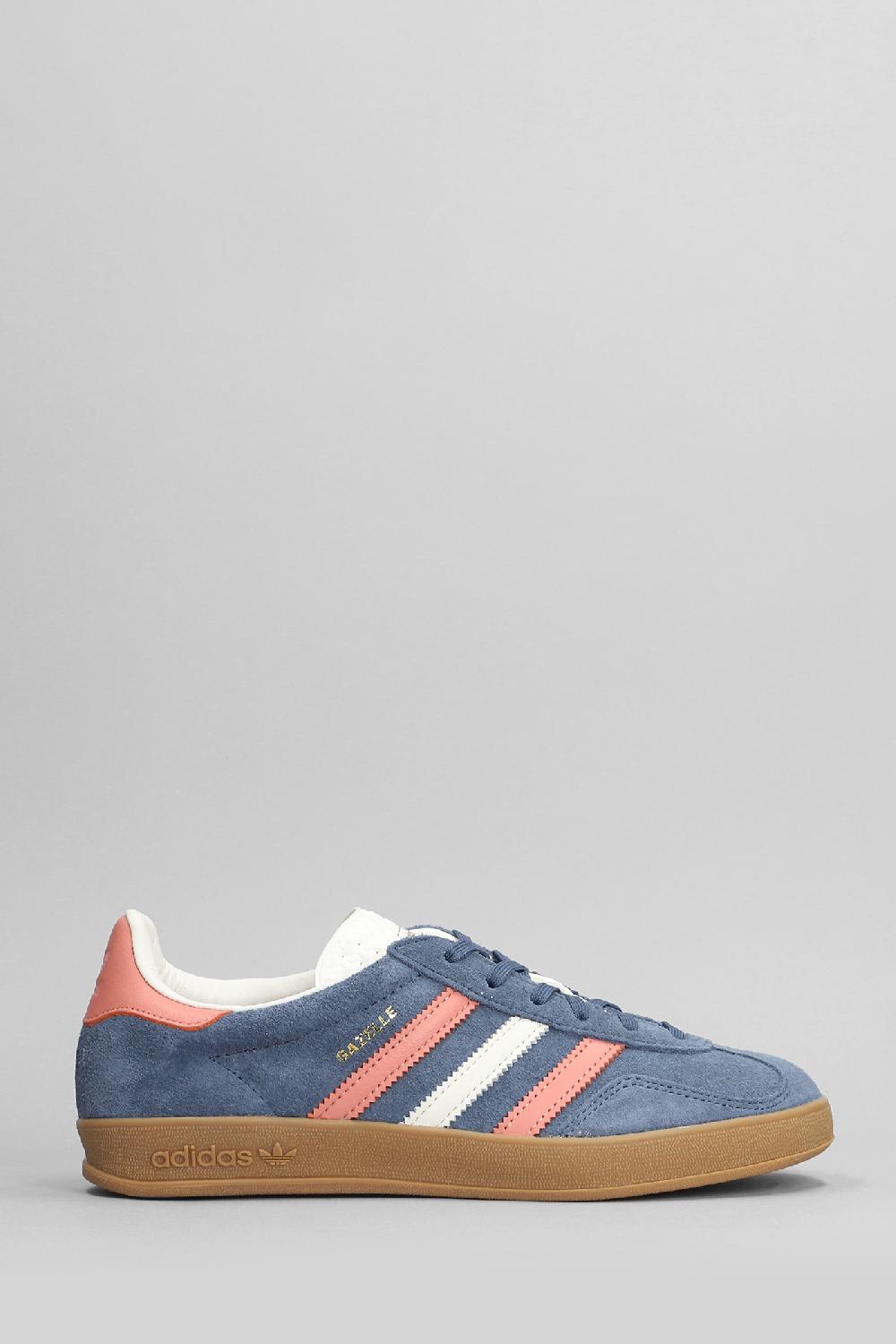 Deliberti Adidas Sneakers gazelle indoor in camoscio blu cod. 400145 - Deliberti The Luxury Shopping