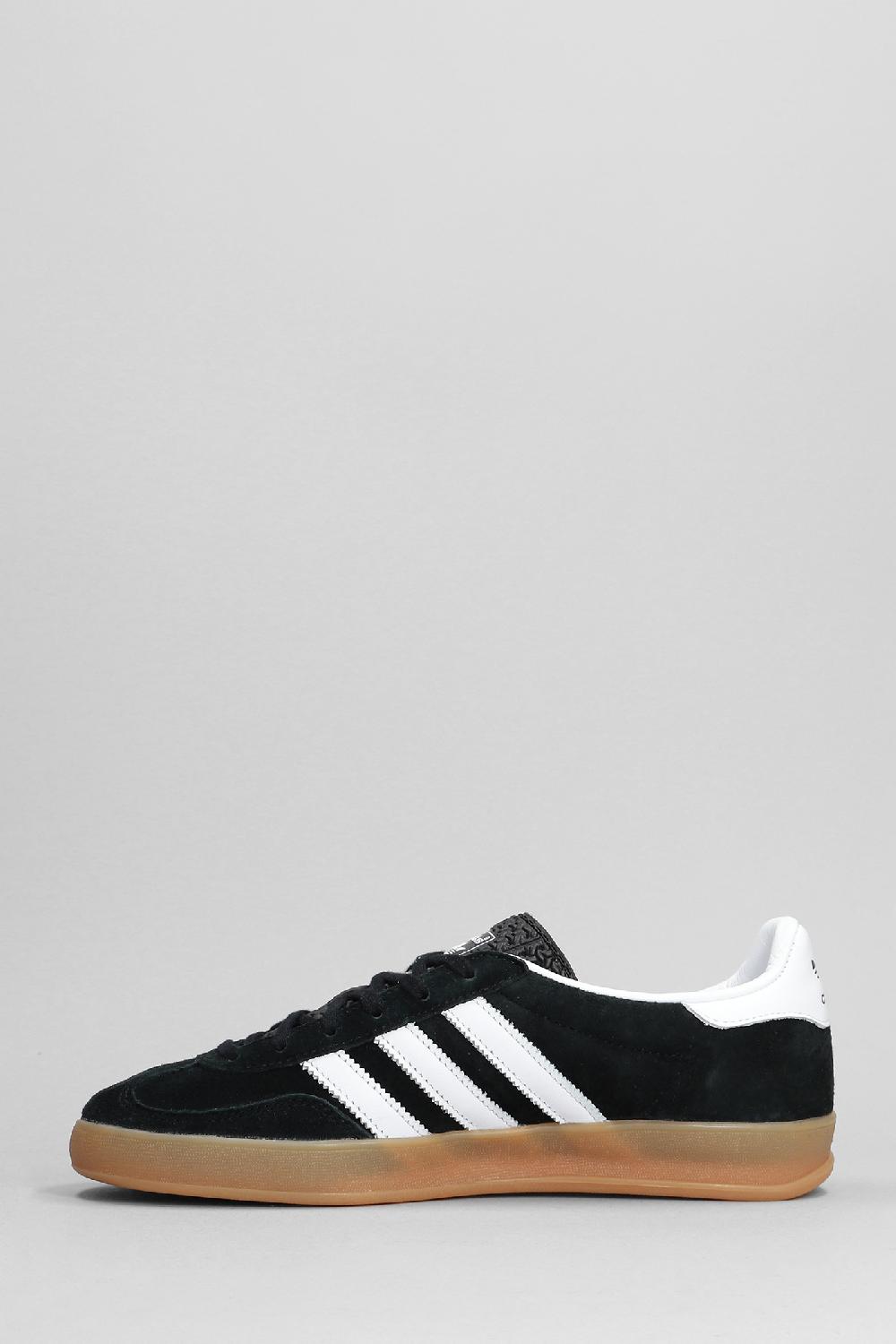 Deliberti Adidas Sneakers Gazelle Indoor In Camoscio Nero Cod. 392314 - Deliberti The Luxury Shopping