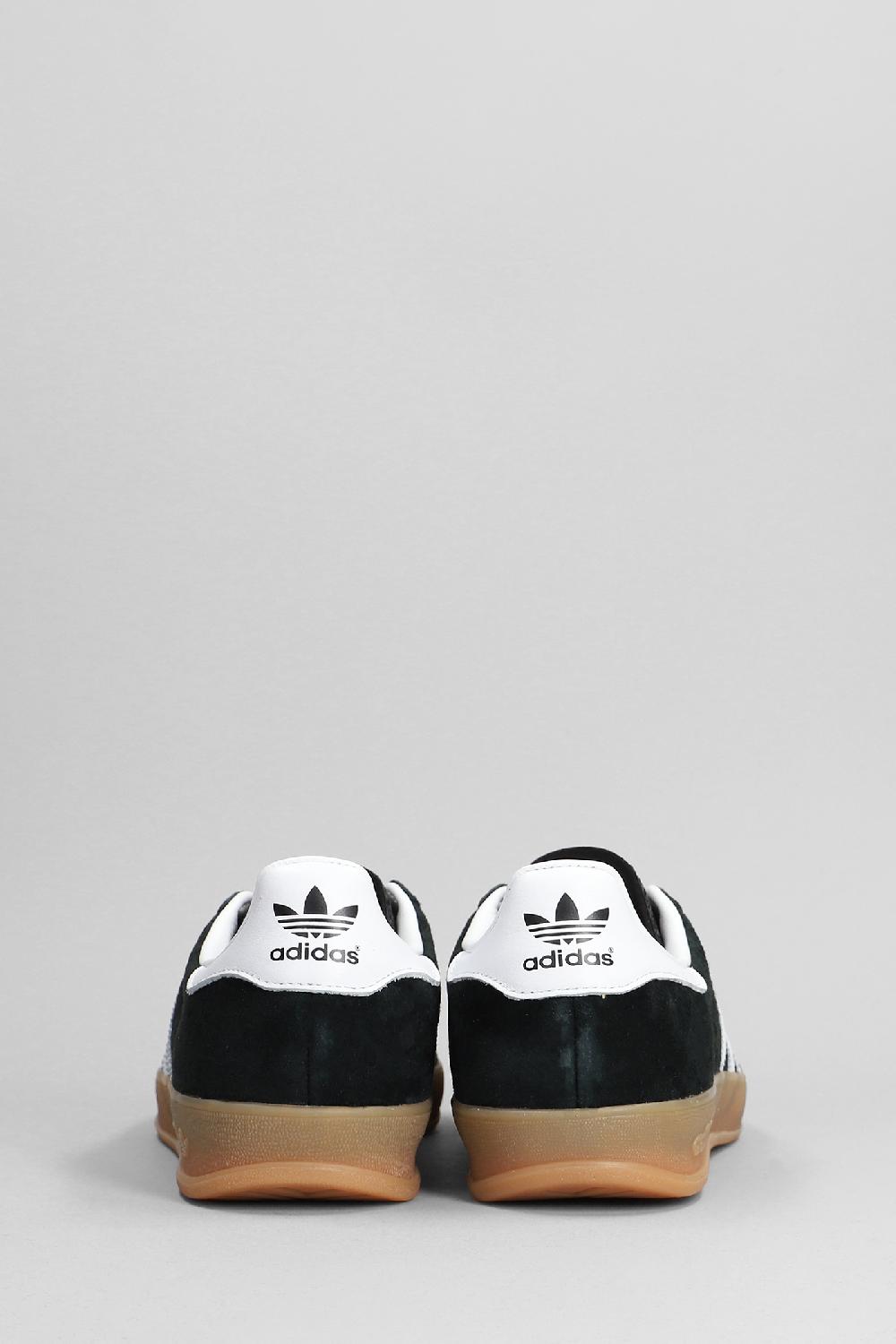Deliberti Adidas Sneakers Gazelle Indoor In Camoscio Nero Cod. 392314 - Deliberti The Luxury Shopping