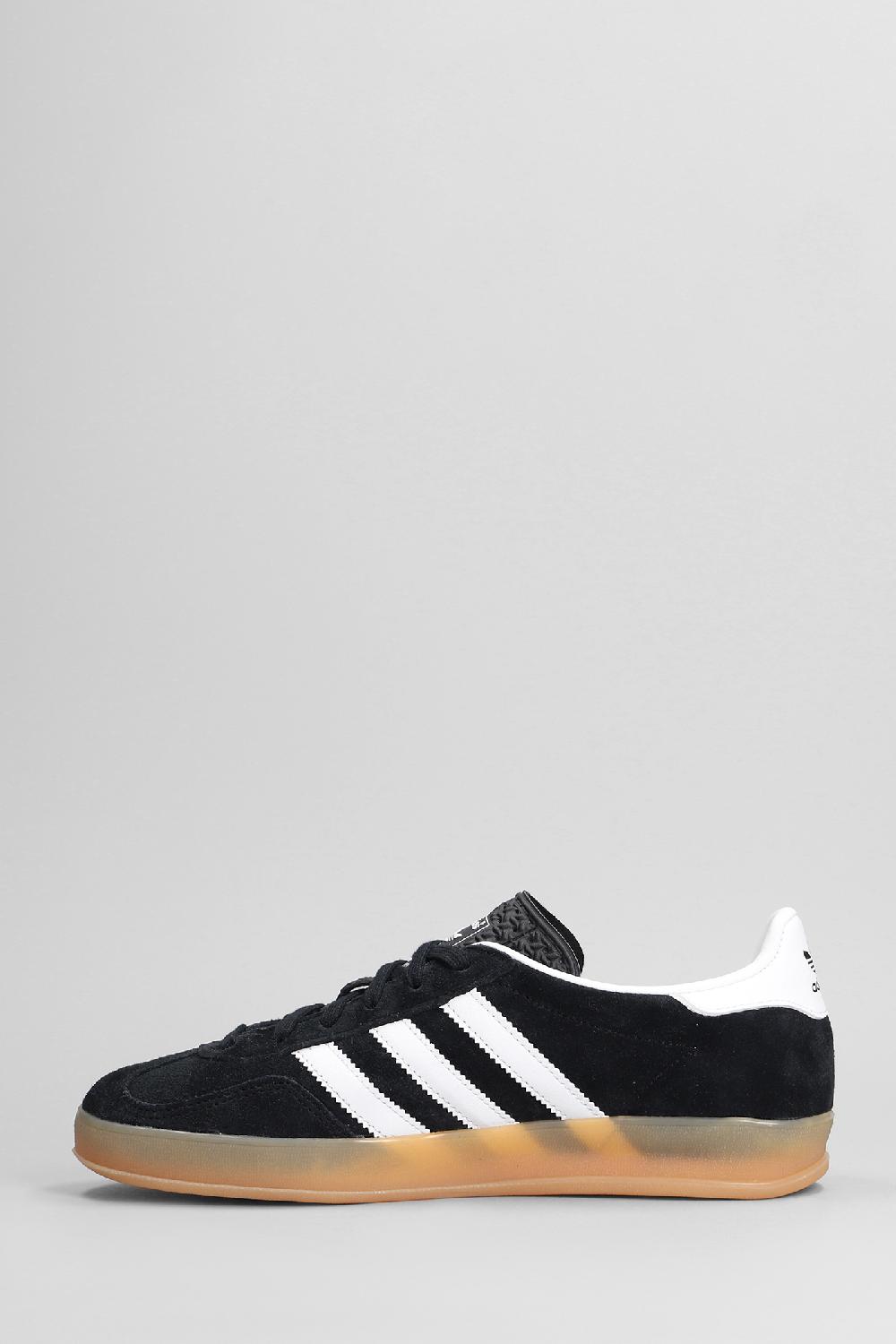 Deliberti Adidas Sneakers Gazelle Indoor In Camoscio Nero Cod. 402269 - Deliberti The Luxury Shopping