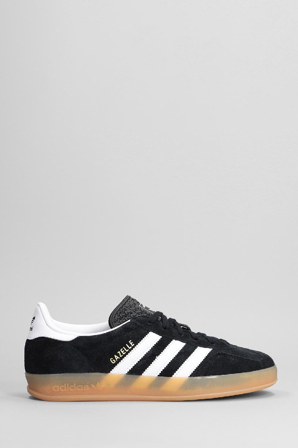 Deliberti Adidas Sneakers gazelle indoor in camoscio nero cod. 402269 - Deliberti The Luxury Shopping