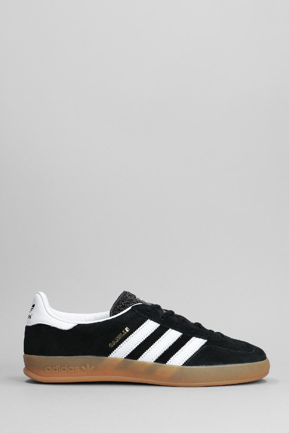 Deliberti Adidas Sneakers gazelle indoor in camoscio nero cod. 392314 - Deliberti The Luxury Shopping