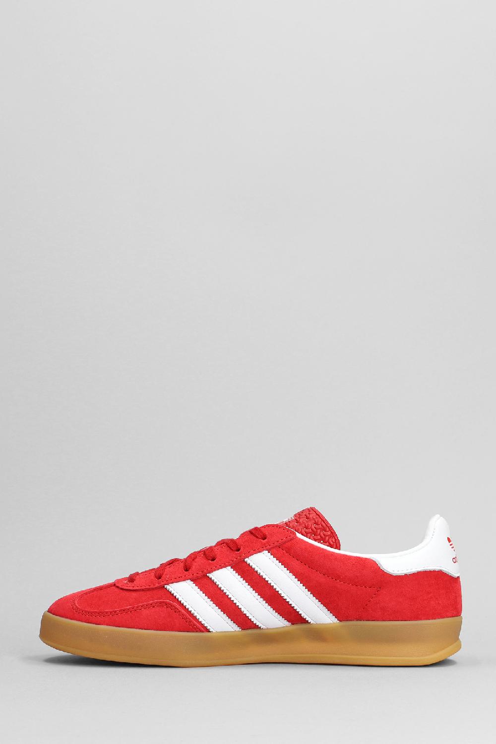 Deliberti Adidas Sneakers Gazelle Indoor In Camoscio Rosso Cod. 392315 - Deliberti The Luxury Shopping