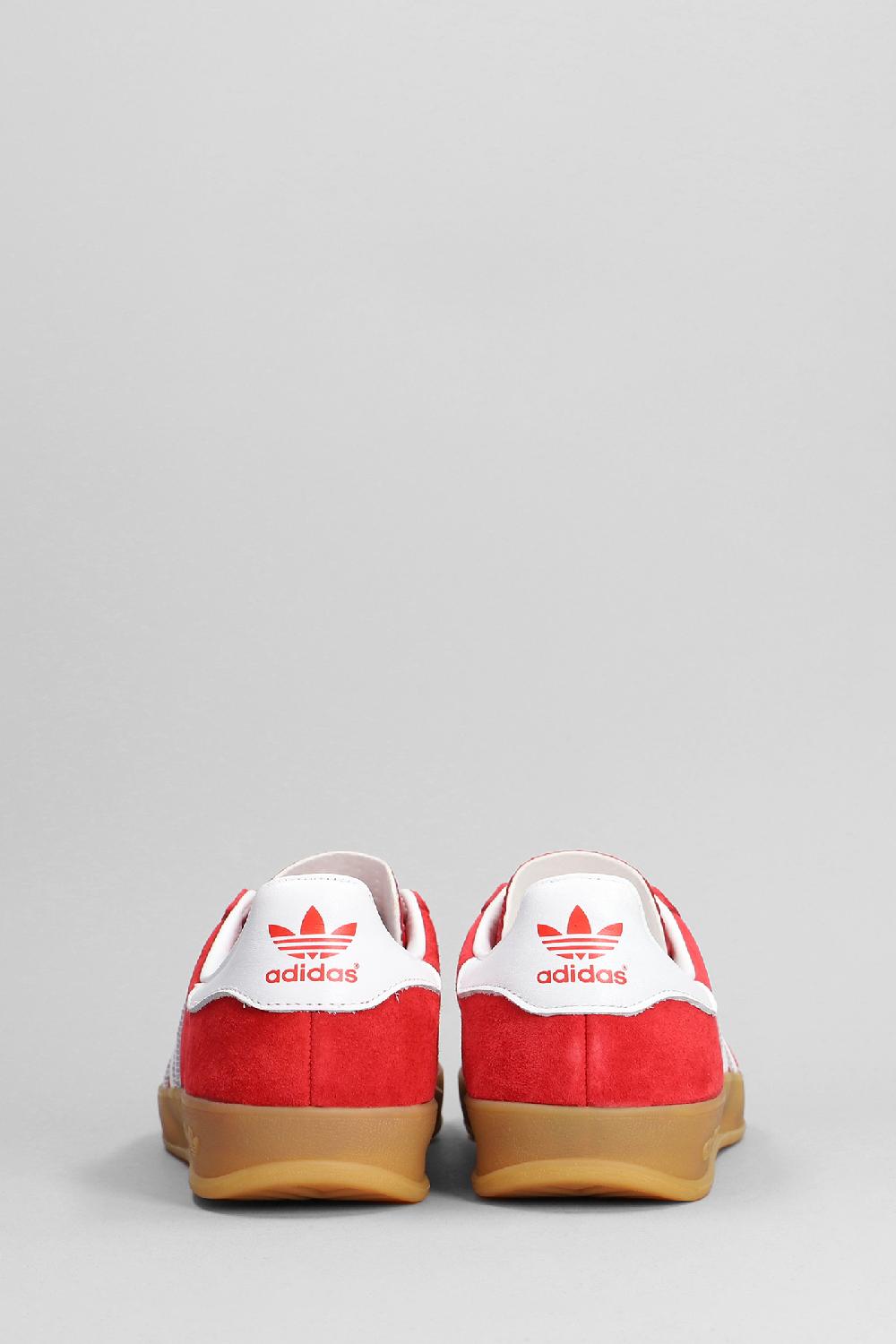 Deliberti Adidas Sneakers Gazelle Indoor In Camoscio Rosso Cod. 392315 - Deliberti The Luxury Shopping