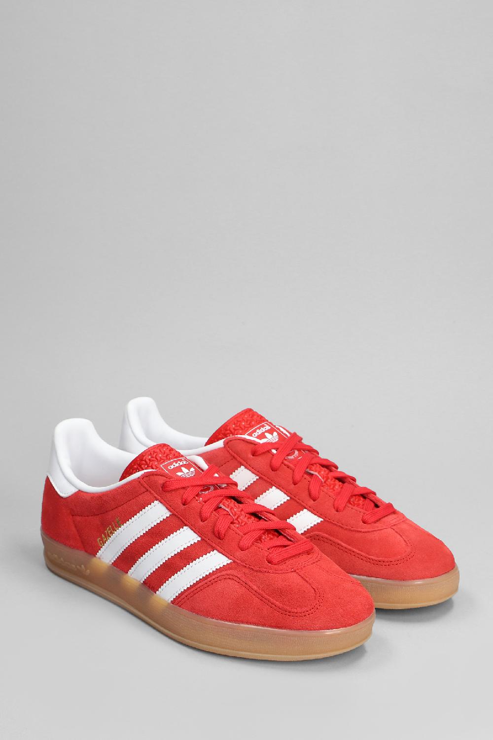 Deliberti Adidas Sneakers Gazelle Indoor In Camoscio Rosso Cod. 401881 - Deliberti The Luxury Shopping