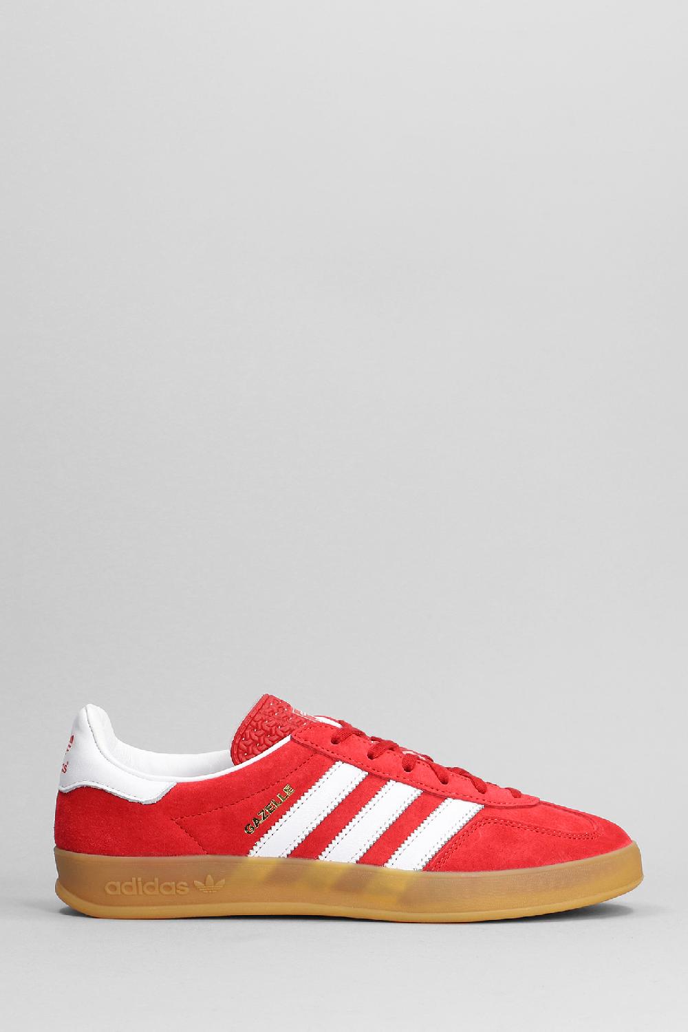 Deliberti Adidas Sneakers gazelle indoor in camoscio rosso cod. 392315 - Deliberti The Luxury Shopping