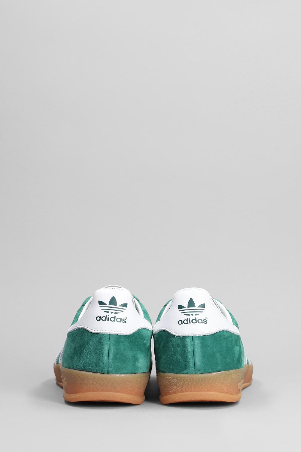 Deliberti Adidas Sneakers Gazelle Indoor In Camoscio Verde Cod. 393373 - Deliberti The Luxury Shopping