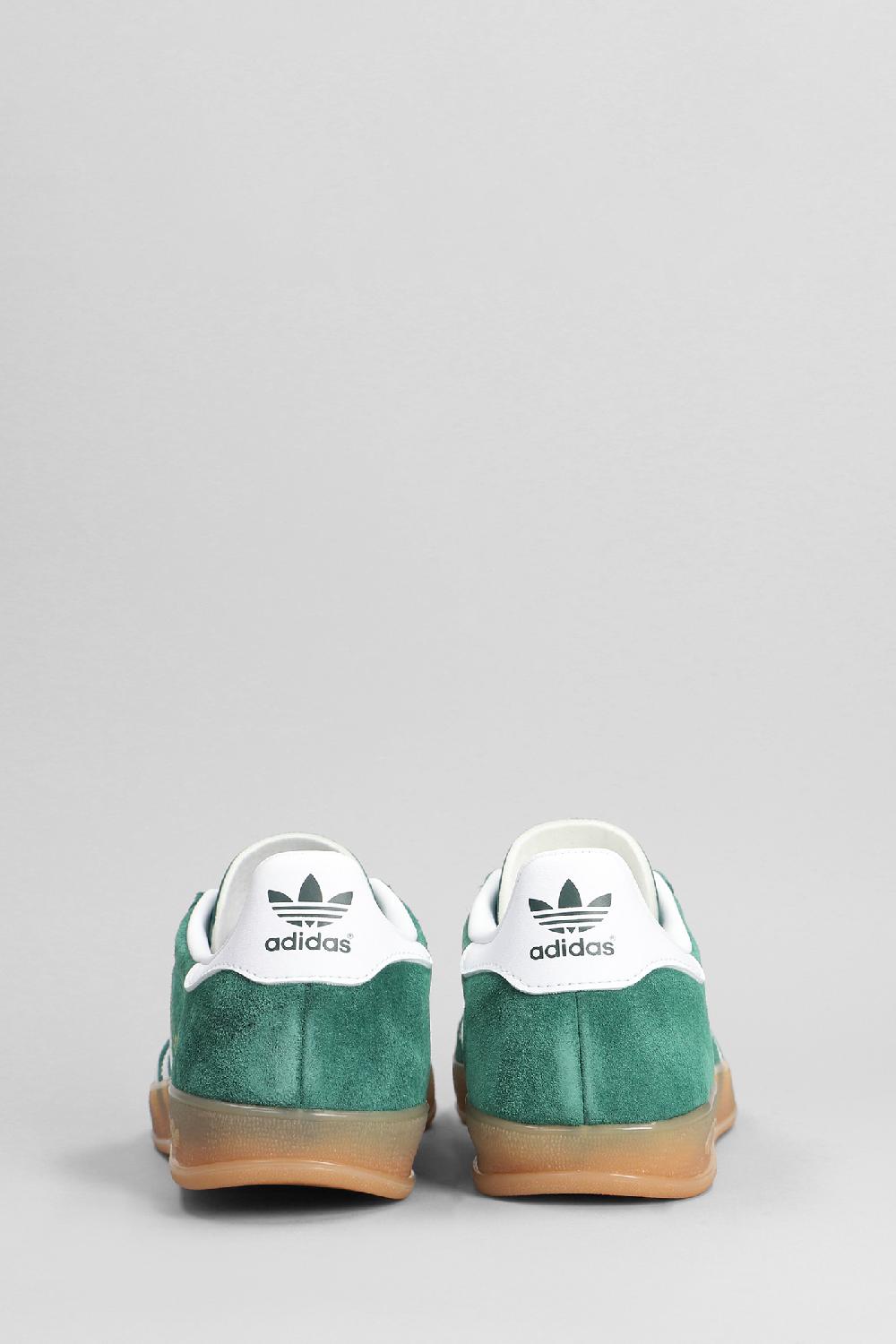 Deliberti Adidas Sneakers Gazelle Indoor In Camoscio Verde Cod. 402270 - Deliberti The Luxury Shopping