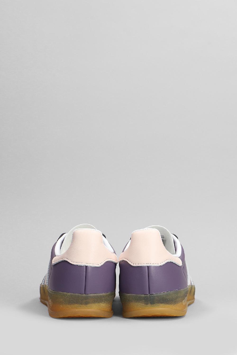 Deliberti Adidas Sneakers Gazelle Indor W In Pelle Viola Cod. 398193 - Deliberti The Luxury Shopping