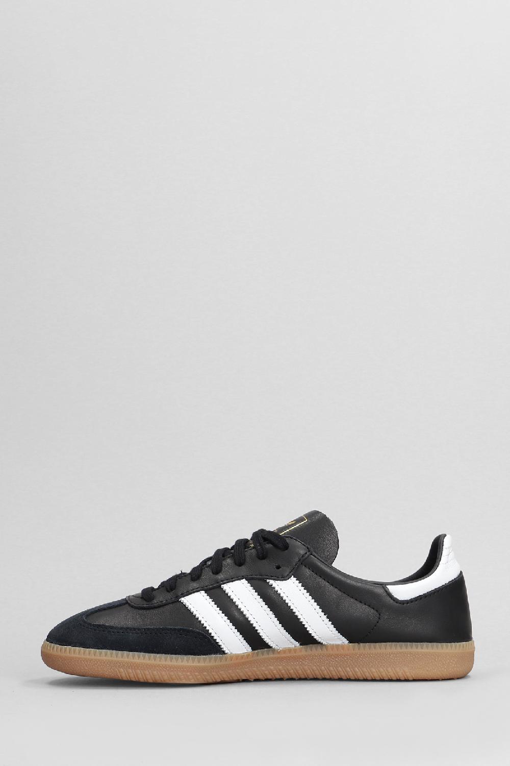 Deliberti Adidas Sneakers Samba Decon In Pelle Nera Cod. 403391 - Deliberti The Luxury Shopping
