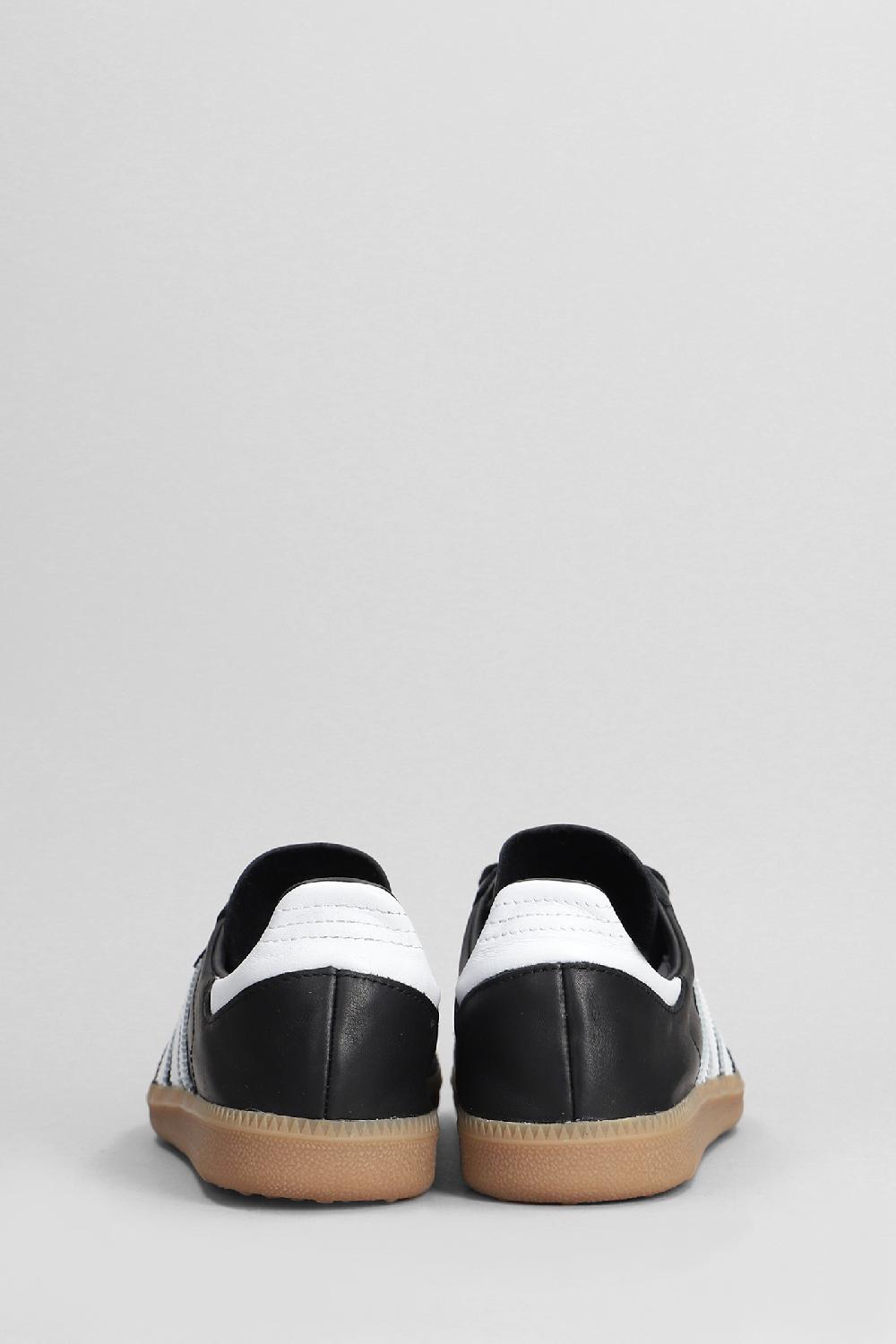 Deliberti Adidas Sneakers Samba Decon In Pelle Nera Cod. 403391 - Deliberti The Luxury Shopping