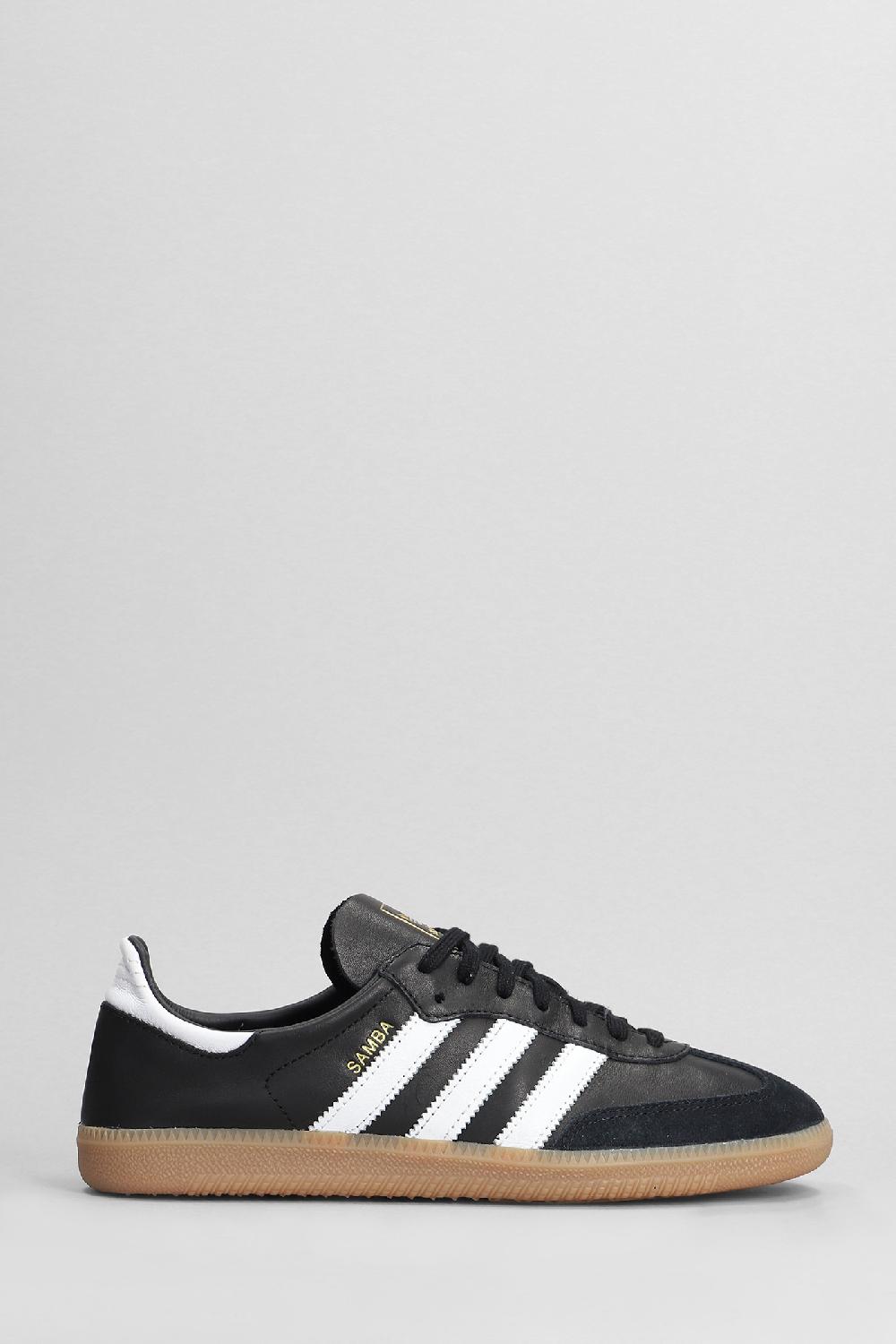 Deliberti Adidas Sneakers samba decon in pelle nera cod. 403391 - Deliberti The Luxury Shopping