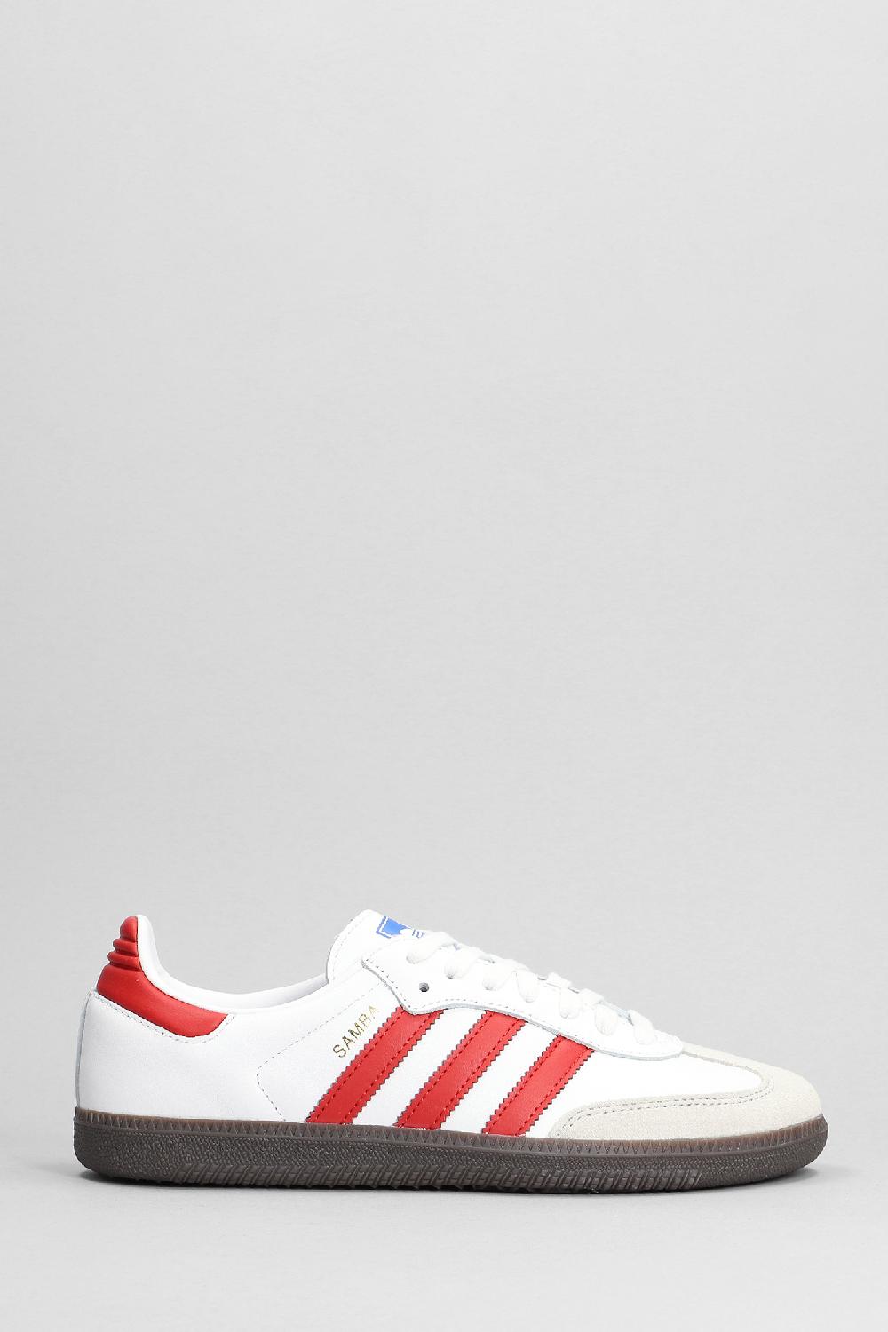 Deliberti Adidas Sneakers samba og in pelle bianca cod. 384176 - Deliberti The Luxury Shopping