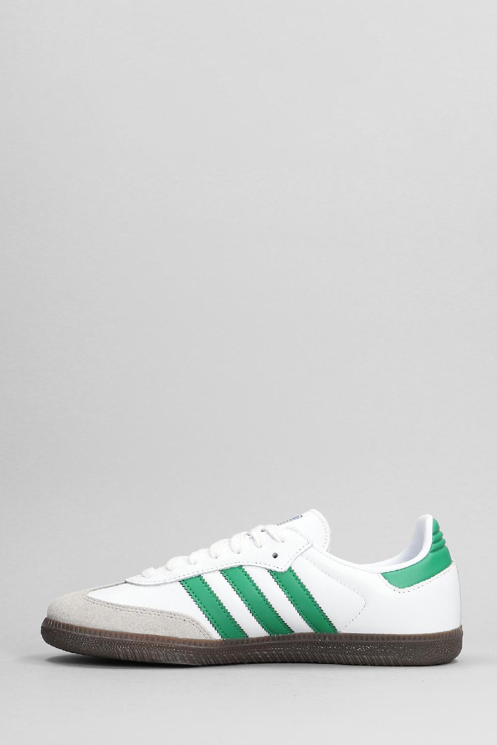 Deliberti Adidas Sneakers Samba Og In Pelle Bianca Cod. 384643 - Deliberti The Luxury Shopping