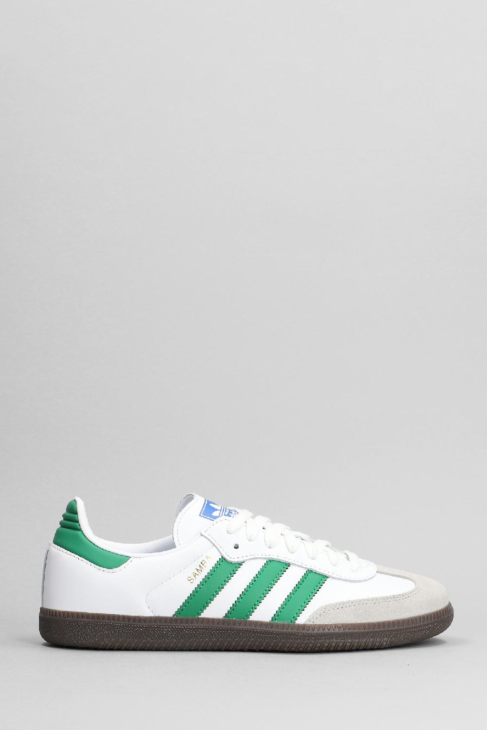 Deliberti Adidas Sneakers samba og in pelle bianca cod. 384643 - Deliberti The Luxury Shopping