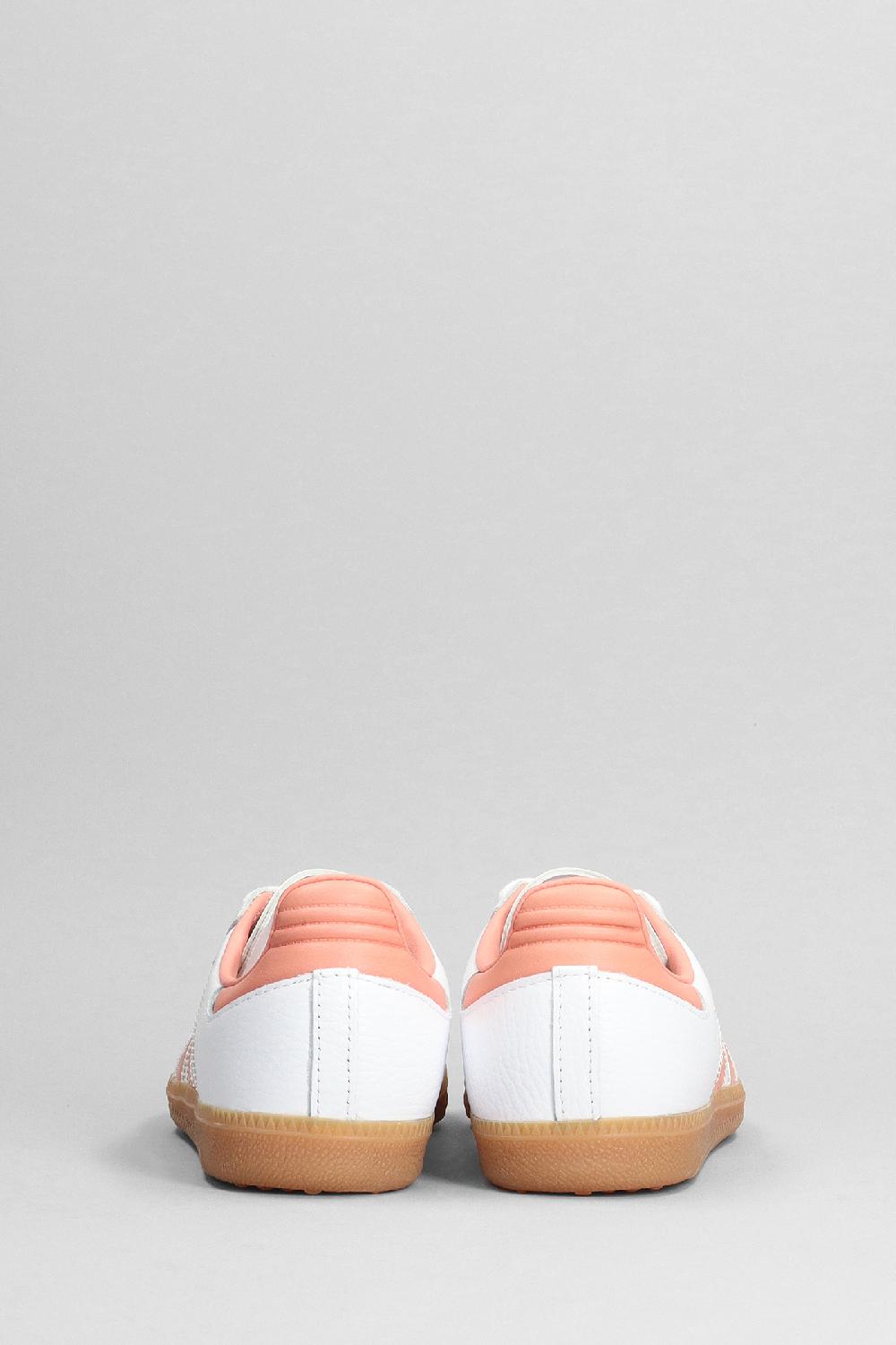 Deliberti Adidas Sneakers Samba Og W In Pelle E Camoscio Bianco Cod. 381064 - Deliberti The Luxury Shopping