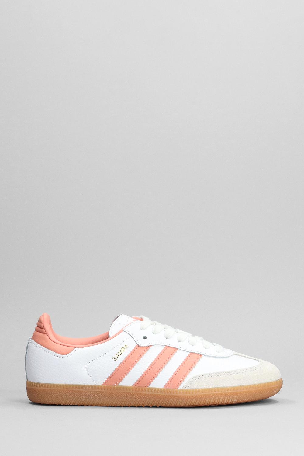 Deliberti Adidas Sneakers samba og w in pelle e camoscio bianco cod. 381064 - Deliberti The Luxury Shopping