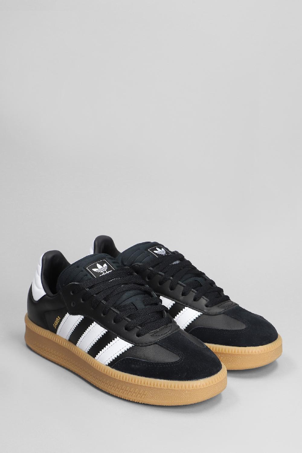 Deliberti Adidas Sneakers Samba Xlg In Pelle Nera Cod. 401733 - Deliberti The Luxury Shopping