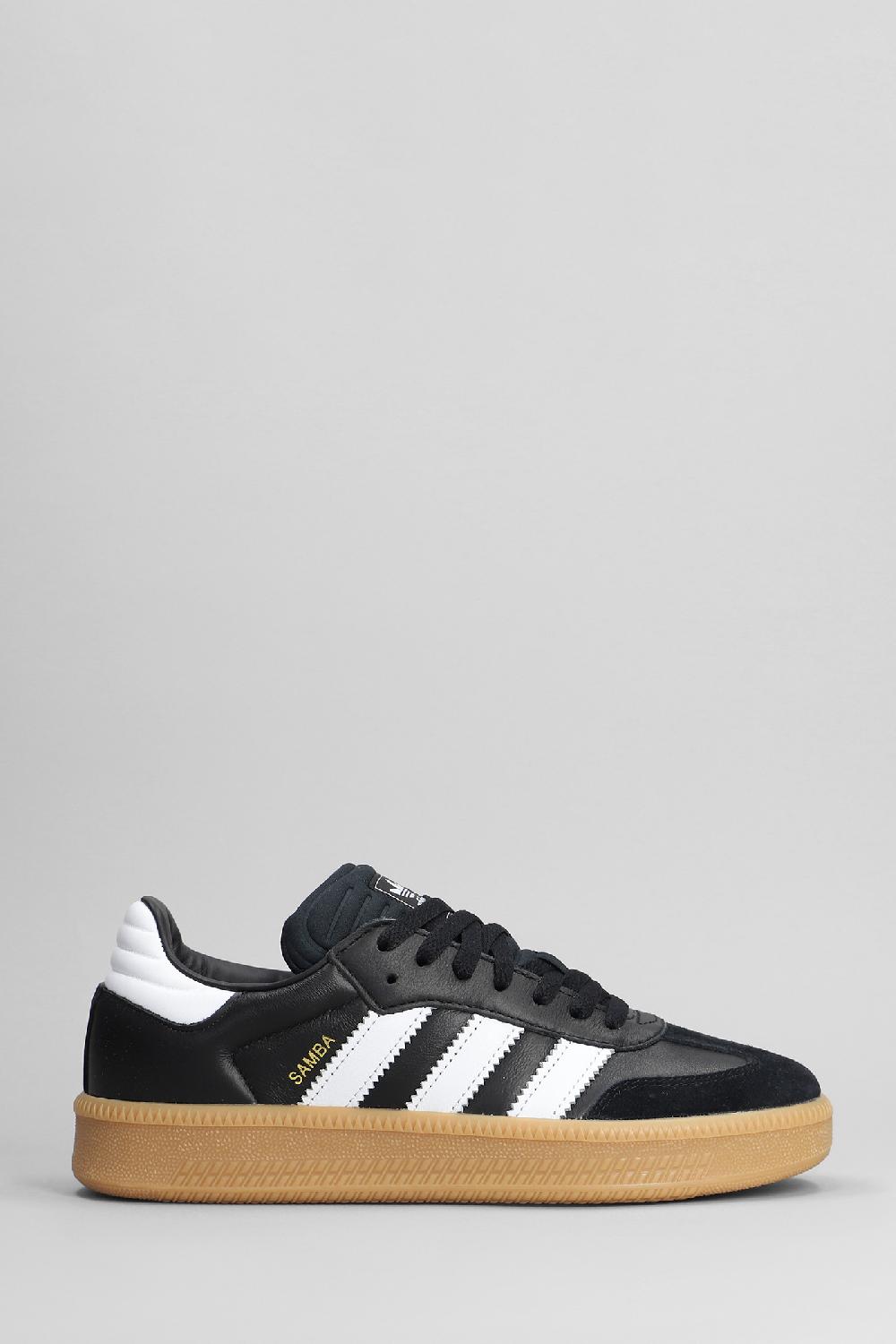 Deliberti Adidas Sneakers samba xlg in pelle nera cod. 401733 - Deliberti The Luxury Shopping