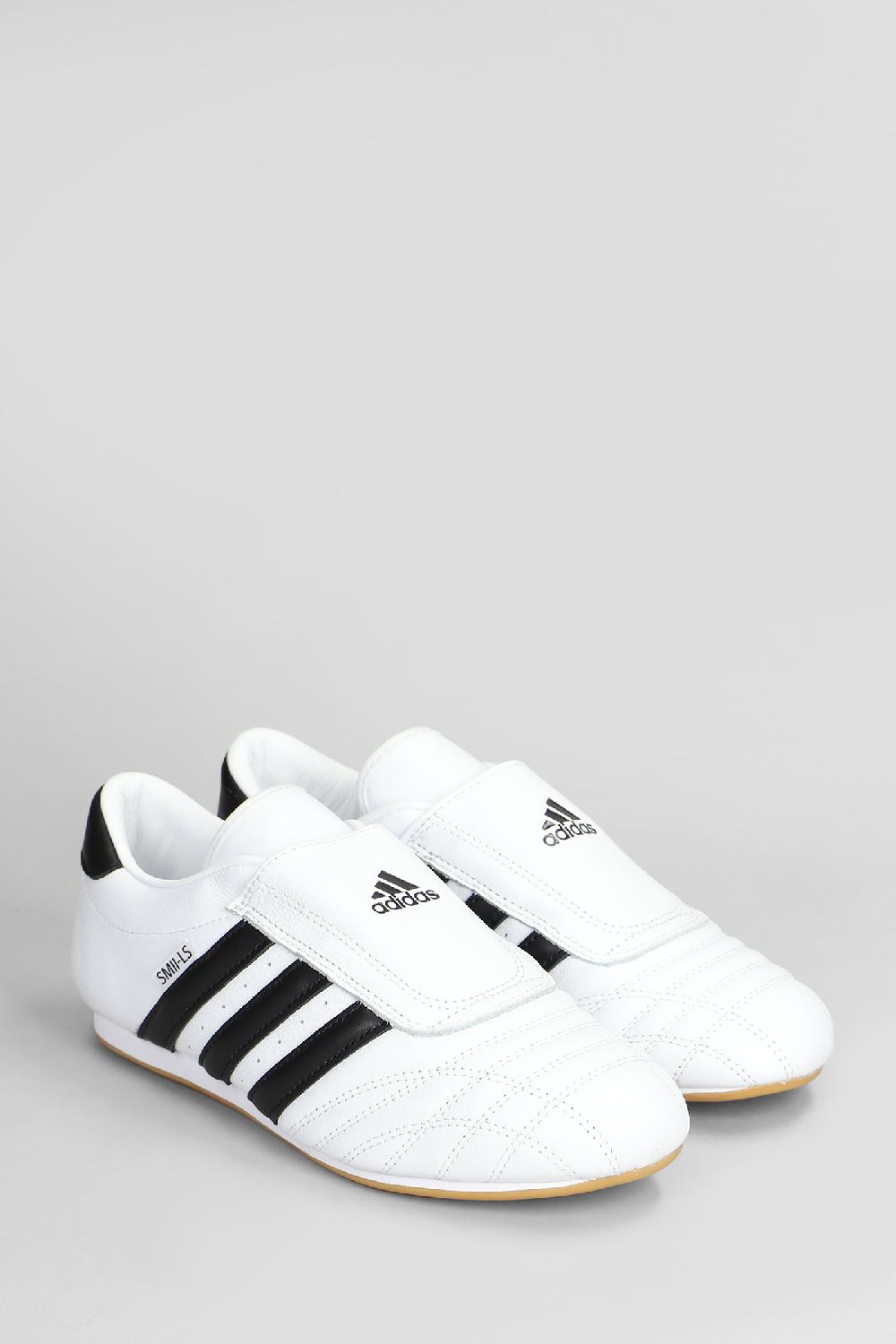 Deliberti Adidas Sneakers Taekwondo In Pelle Bianca Cod. 408600 - Deliberti The Luxury Shopping