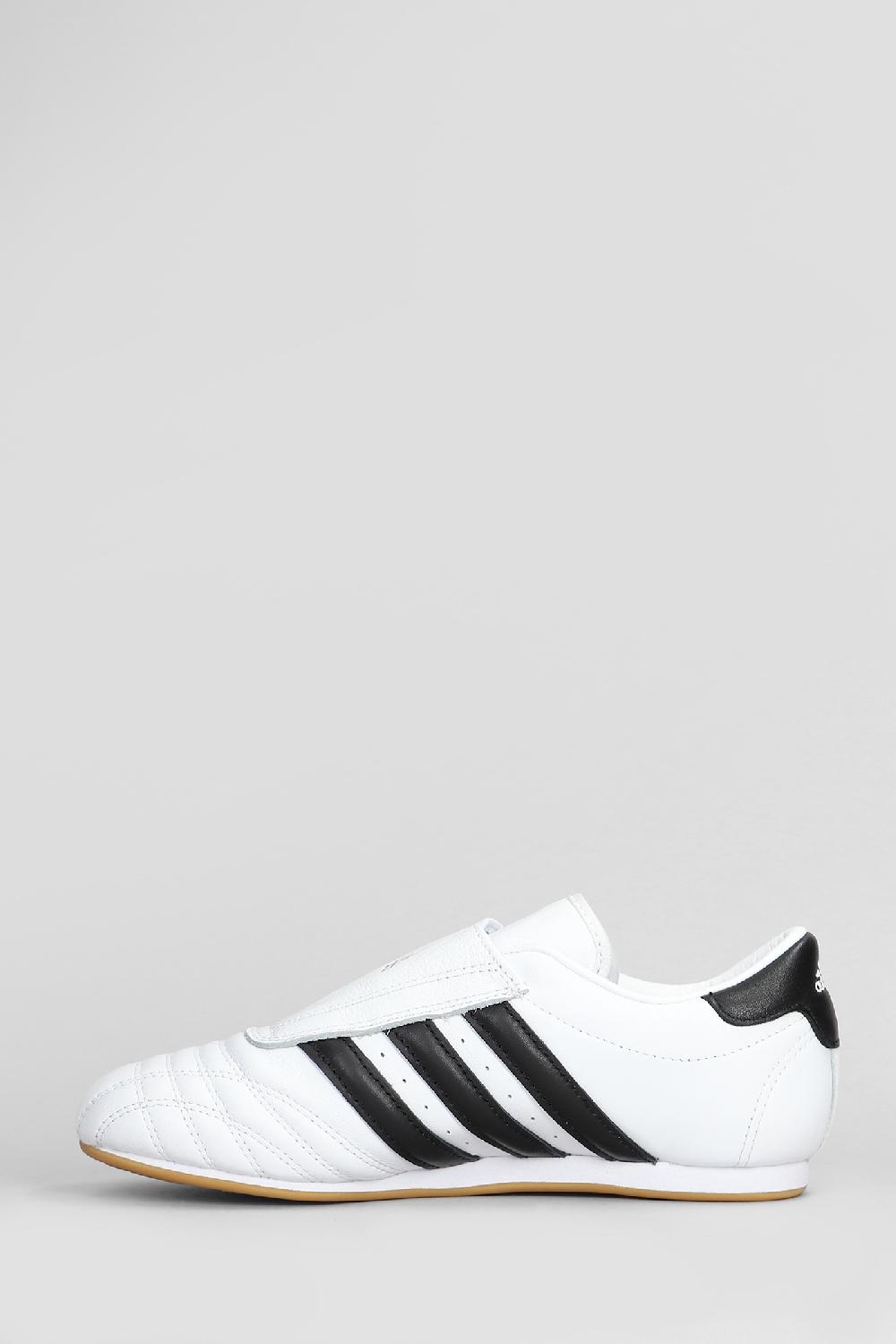 Deliberti Adidas Sneakers Taekwondo In Pelle Bianca Cod. 408600 - Deliberti The Luxury Shopping