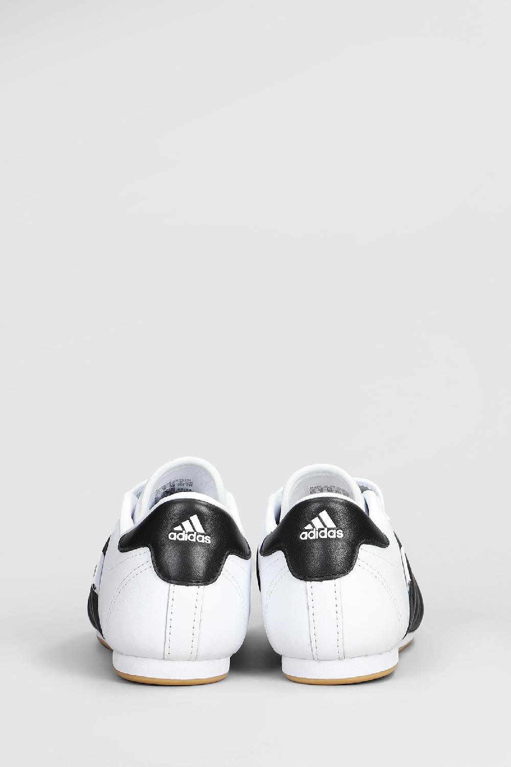 Deliberti Adidas Sneakers Taekwondo In Pelle Bianca Cod. 408600 - Deliberti The Luxury Shopping