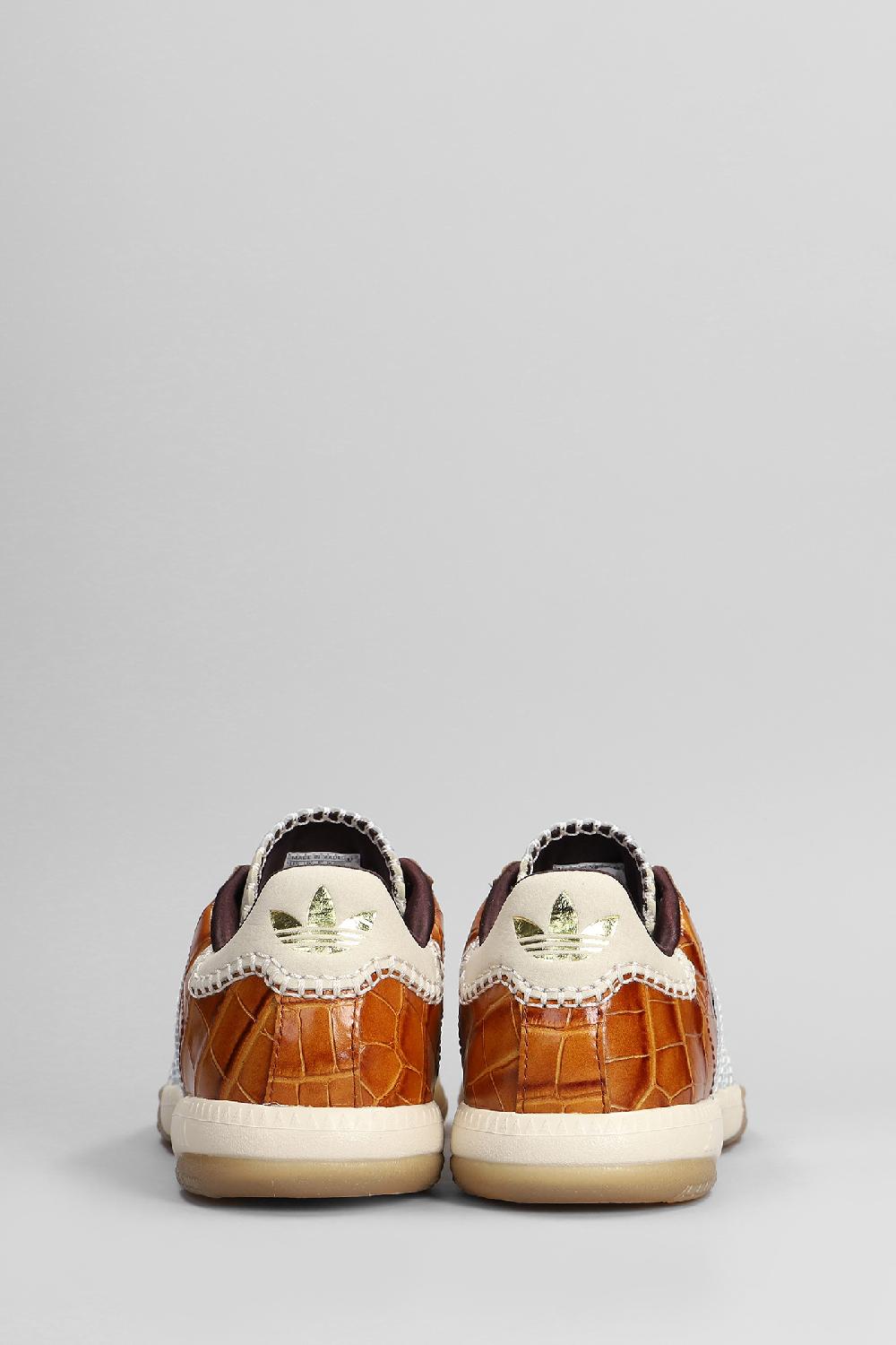 Deliberti Adidas X Wales Bonner Sneakers Samba Metallic In Pelle Argento Cod. 410070 - Deliberti The Luxury Shopping