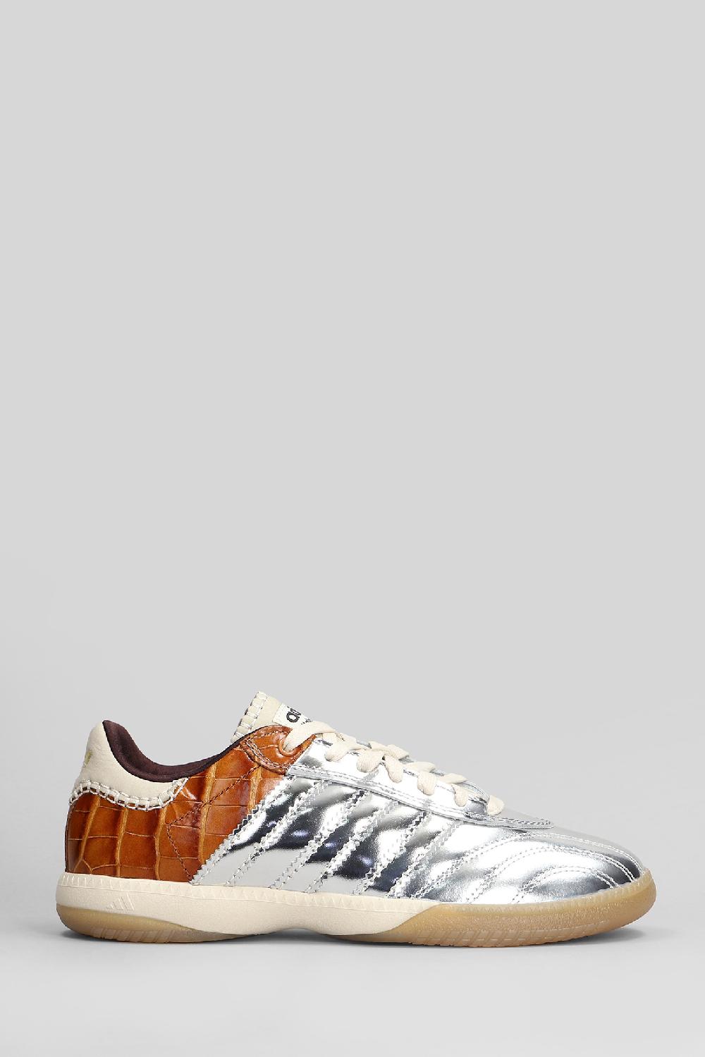 Deliberti Adidas x Wales Bonner Sneakers samba metallic in pelle argento cod. 410070 - Deliberti The Luxury Shopping