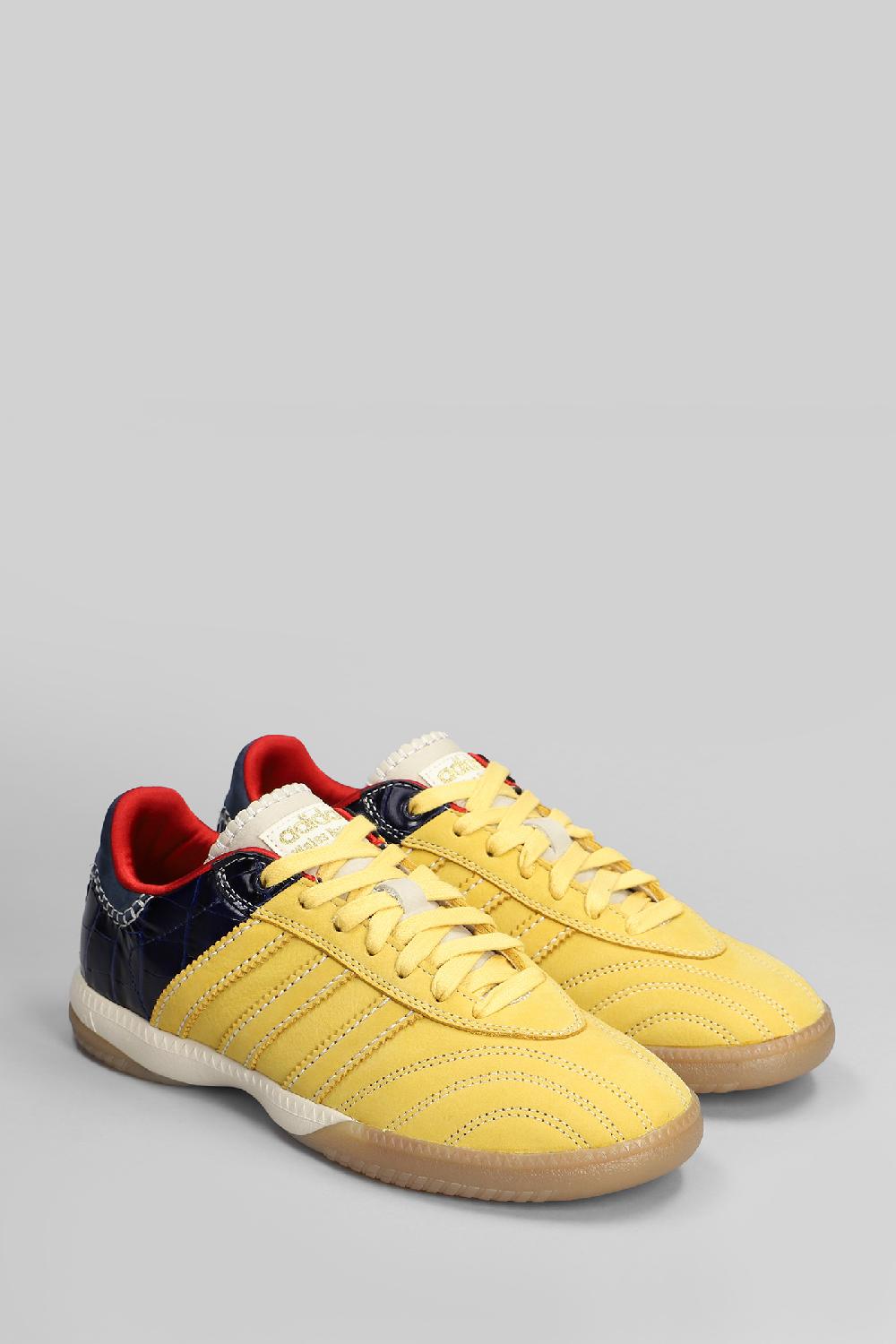 Deliberti Adidas X Wales Bonner Sneakers Samba Suede In Camoscio Giallo Cod. 410071 - Deliberti The Luxury Shopping