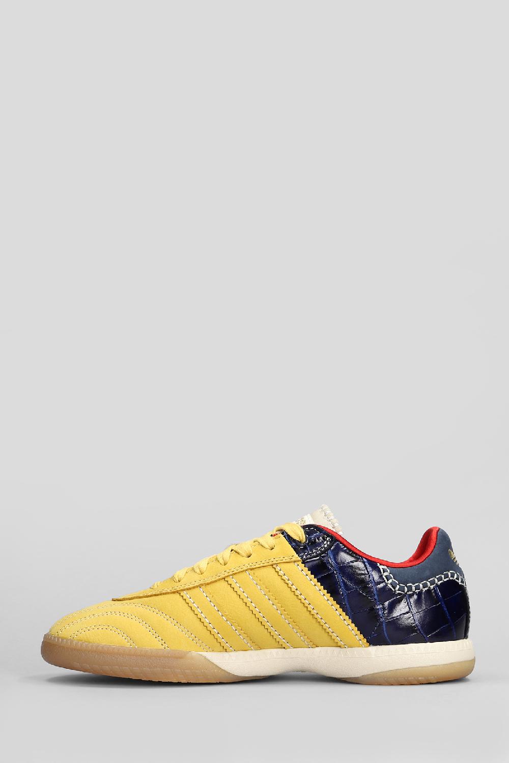Deliberti Adidas X Wales Bonner Sneakers Samba Suede In Camoscio Giallo Cod. 410071 - Deliberti The Luxury Shopping