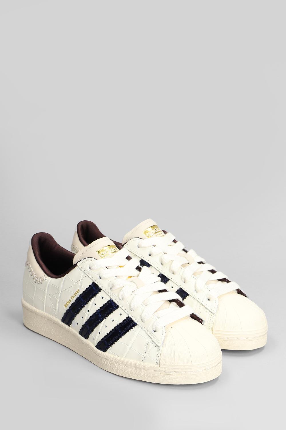Deliberti Adidas X Wales Bonner Sneakers Superstar In Pelle Bianca Cod. 410082 - Deliberti The Luxury Shopping