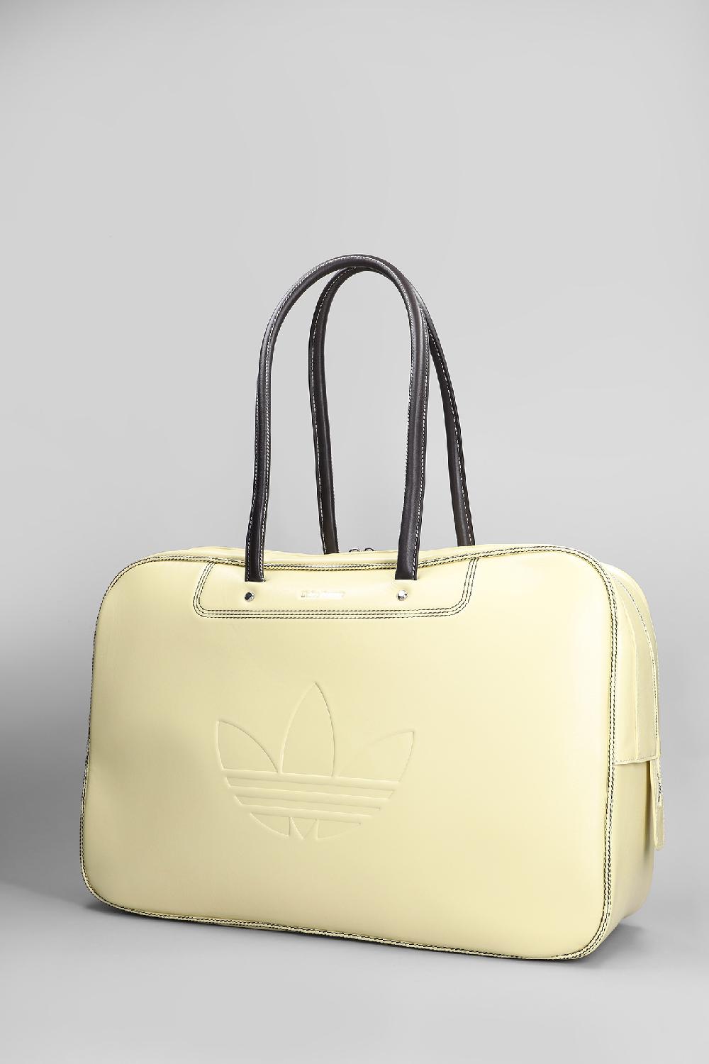 Deliberti Adidas X Wales Bonner Tote Large Bag In Pelle Gialla Cod. 410073 - Deliberti The Luxury Shopping