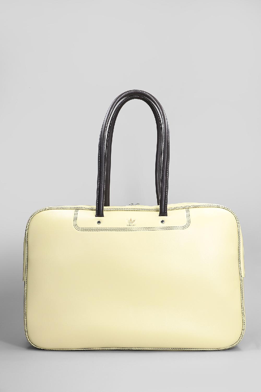 Deliberti Adidas X Wales Bonner Tote Large Bag In Pelle Gialla Cod. 410073 - Deliberti The Luxury Shopping