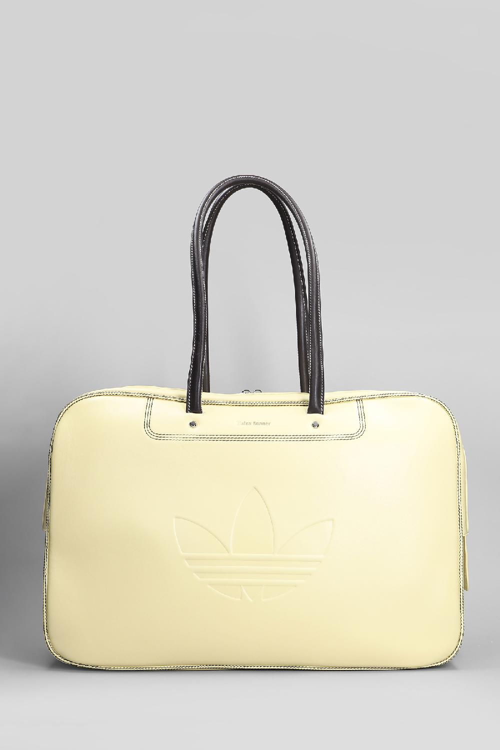 Deliberti Adidas x Wales Bonner Tote large bag in pelle gialla cod. 410073 - Deliberti The Luxury Shopping