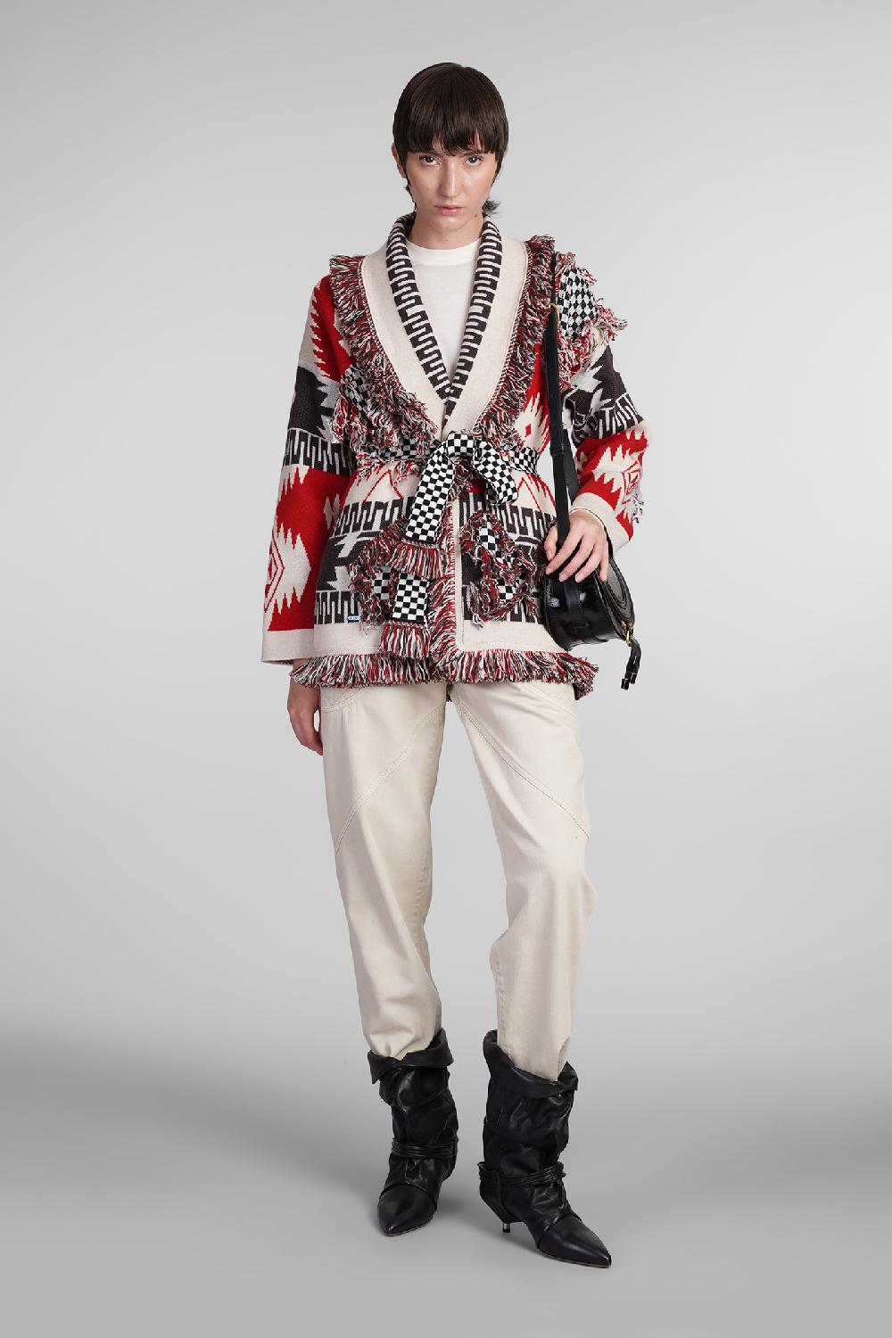 Deliberti Alanui Cardigan In Lana Beige Cod. 408021 - Deliberti The Luxury Shopping