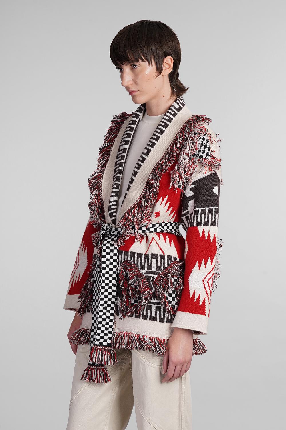 Deliberti Alanui Cardigan In Lana Beige Cod. 408021 - Deliberti The Luxury Shopping