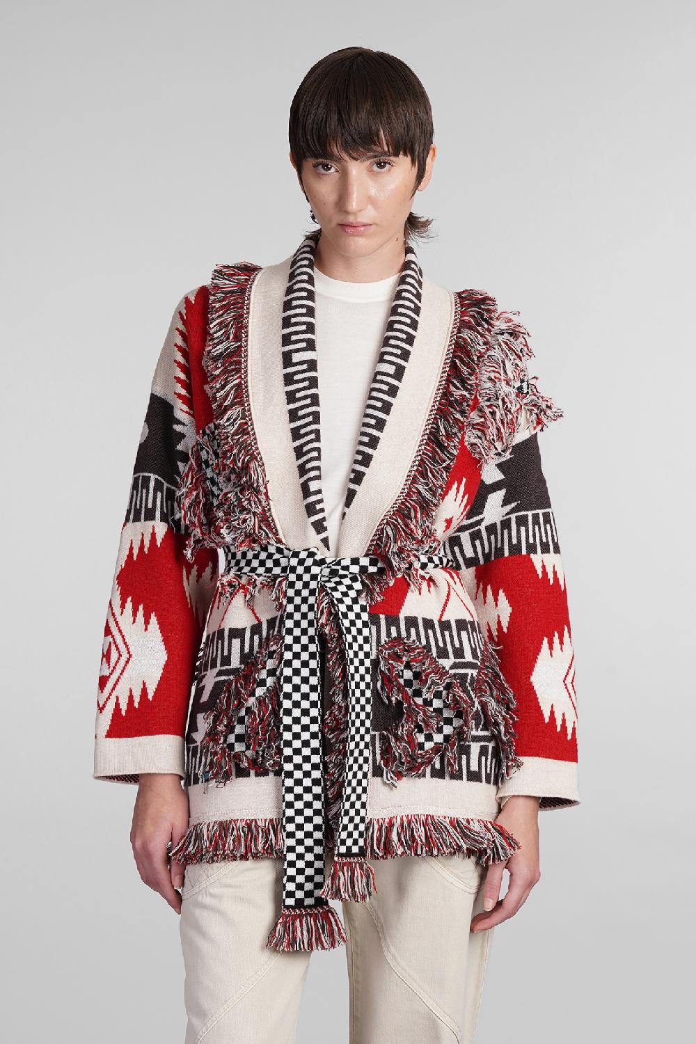 Deliberti Alanui Cardigan in lana beige cod. 408021 - Deliberti The Luxury Shopping