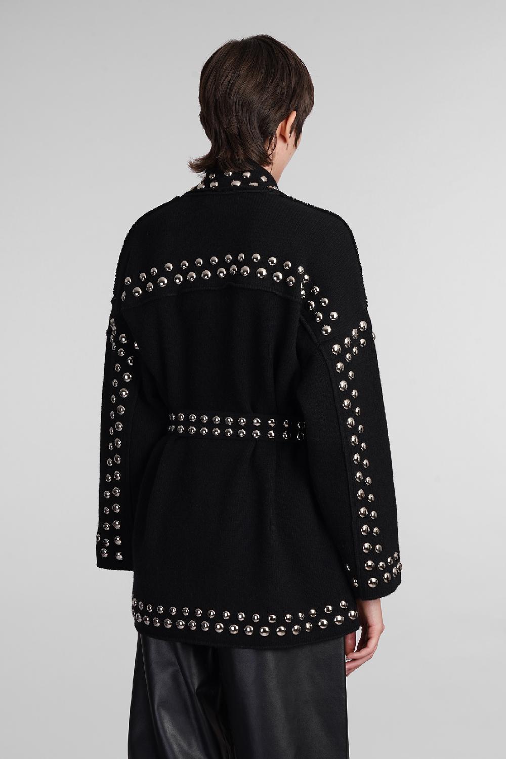 Deliberti Alanui Cardigan In Lana Nera Cod. 409056 - Deliberti The Luxury Shopping