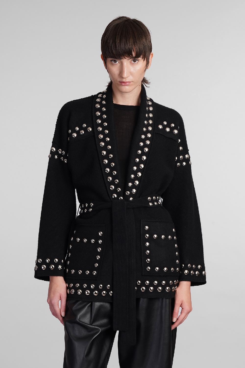 Deliberti Alanui Cardigan in lana nera cod. 409056 - Deliberti The Luxury Shopping