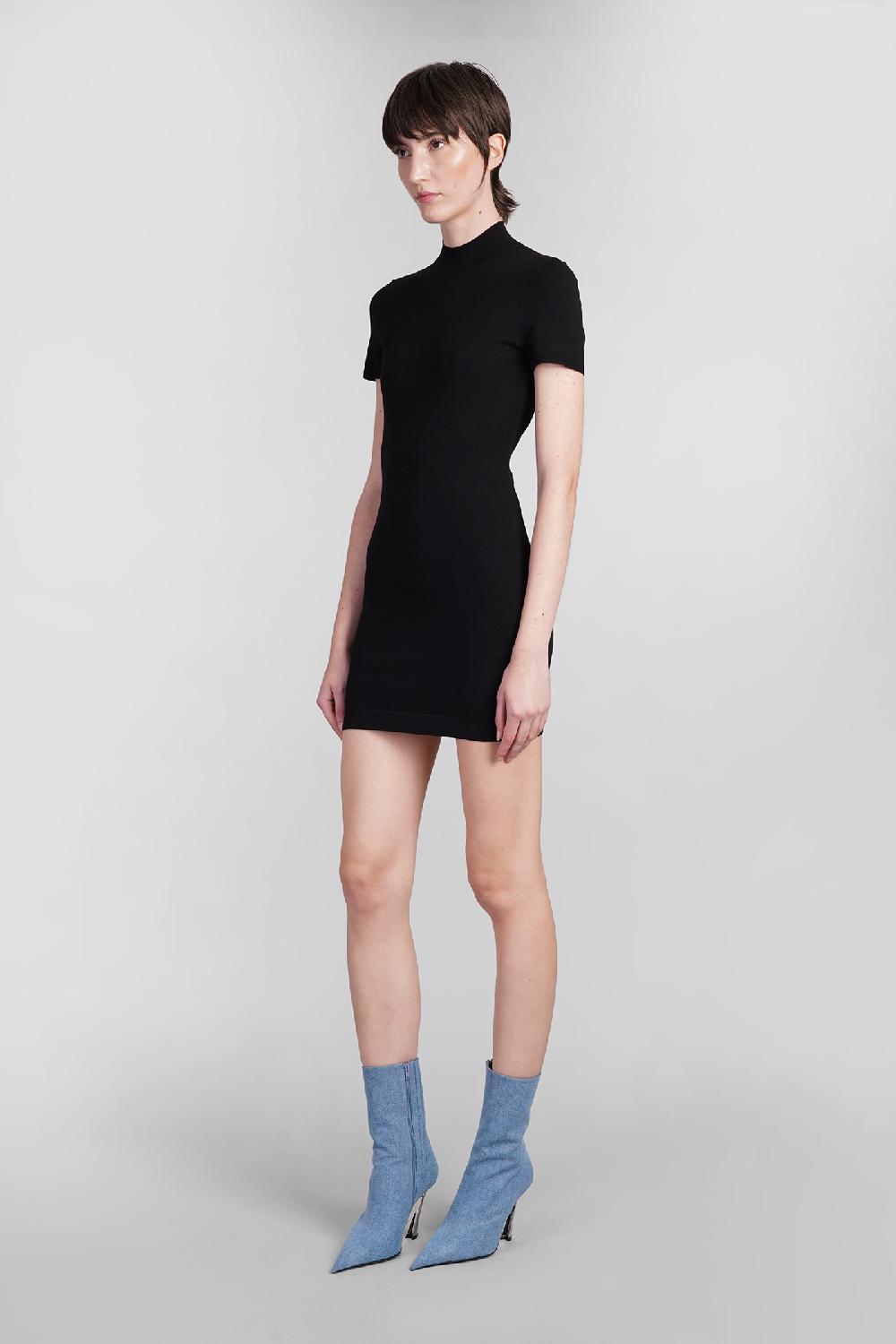 Deliberti Alexander Wang Abito In Viscosa Nera Cod. 401868 - Deliberti The Luxury Shopping