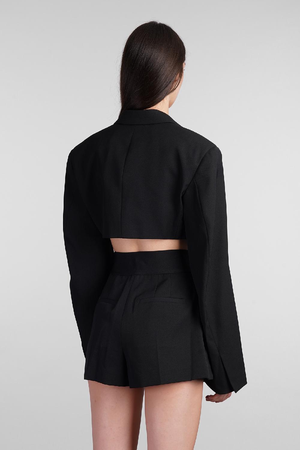 Deliberti Alexander Wang Blazer In Lana Nera Cod. 408594 - Deliberti The Luxury Shopping