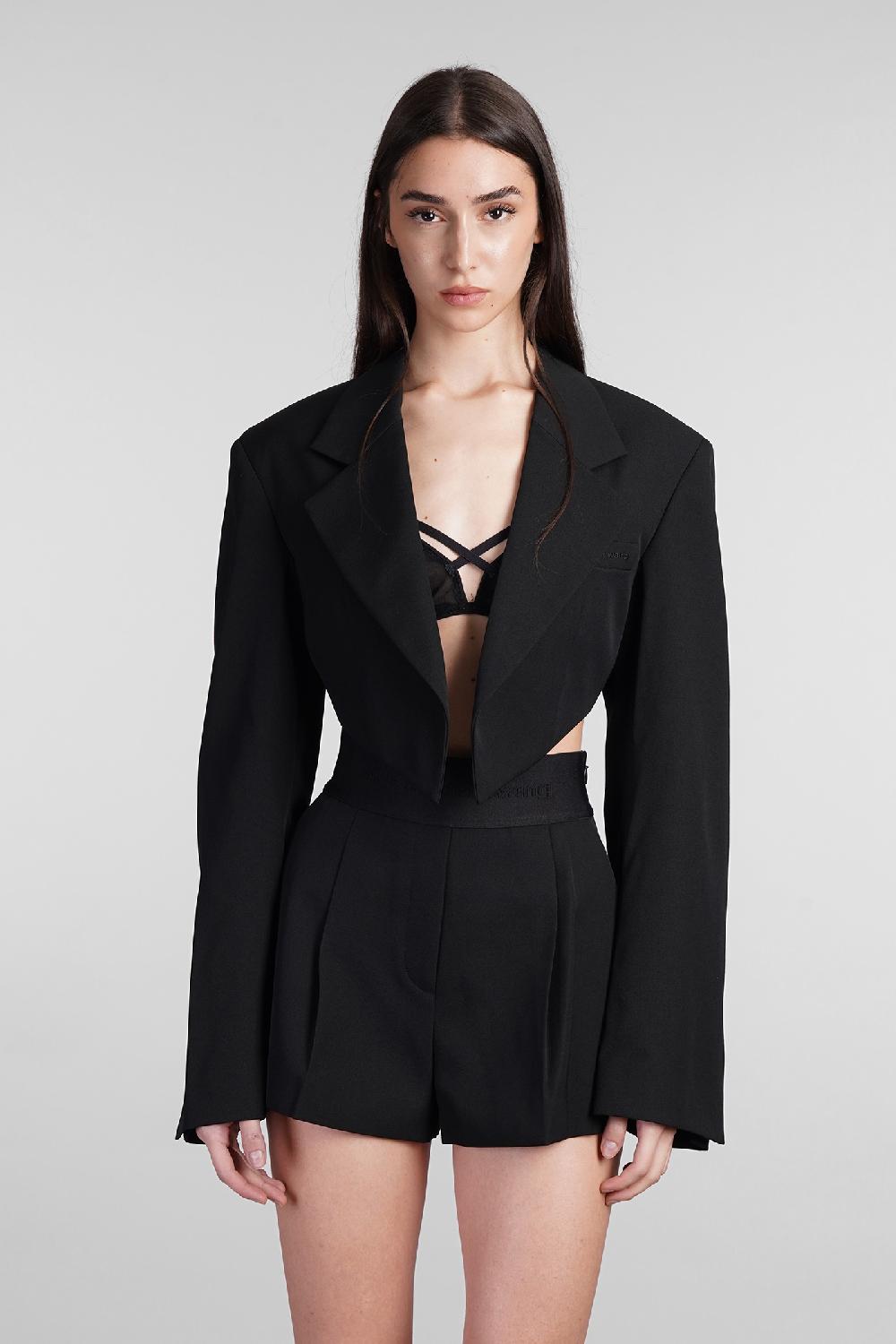 Deliberti Alexander Wang Blazer in lana nera cod. 408594 - Deliberti The Luxury Shopping