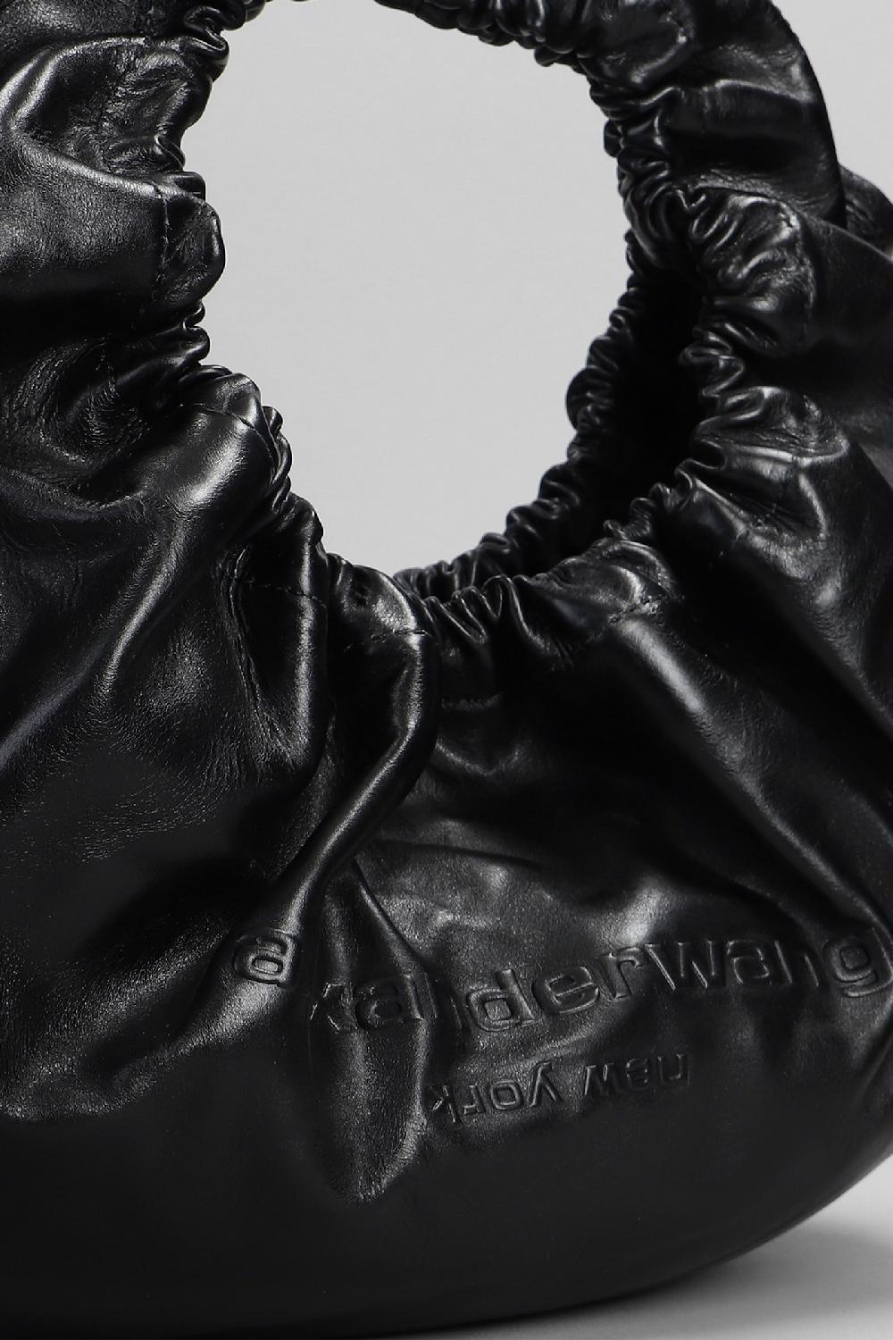 Deliberti Alexander Wang Borsa A Mano Crescent In Pelle Nera Cod. 396454 - Deliberti The Luxury Shopping