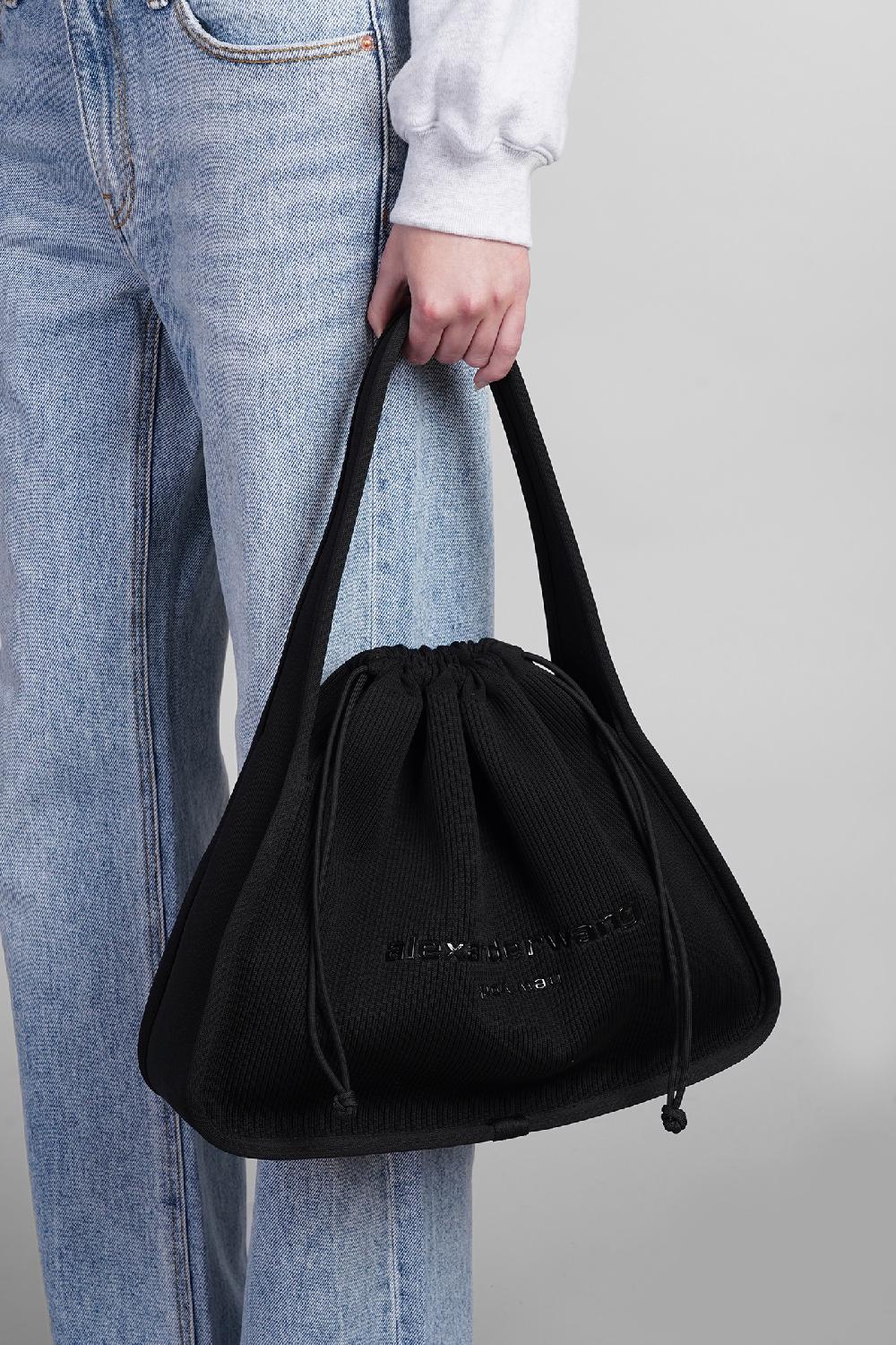 Deliberti Alexander Wang Borsa A Mano Ryan In Poliestere Nero Cod. 396459 - Deliberti The Luxury Shopping