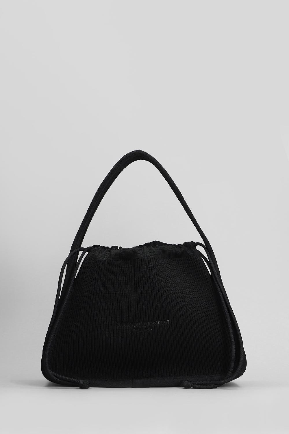 Deliberti Alexander Wang Borsa a mano ryan in poliestere nero cod. 396456 - Deliberti The Luxury Shopping
