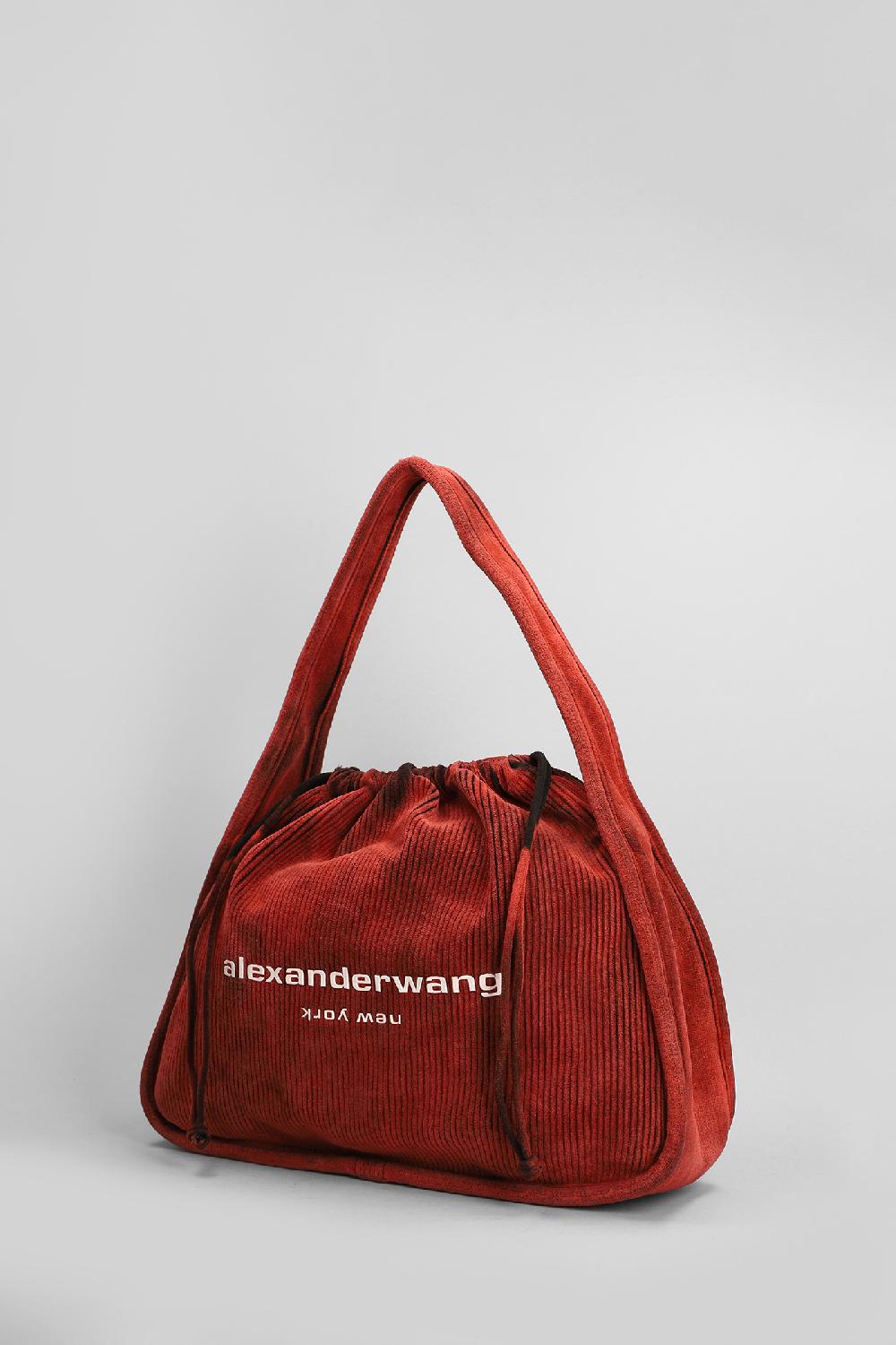 Deliberti Alexander Wang Borsa A Mano Ryan Large In Cotone Rosso Cod. 408661 - Deliberti The Luxury Shopping