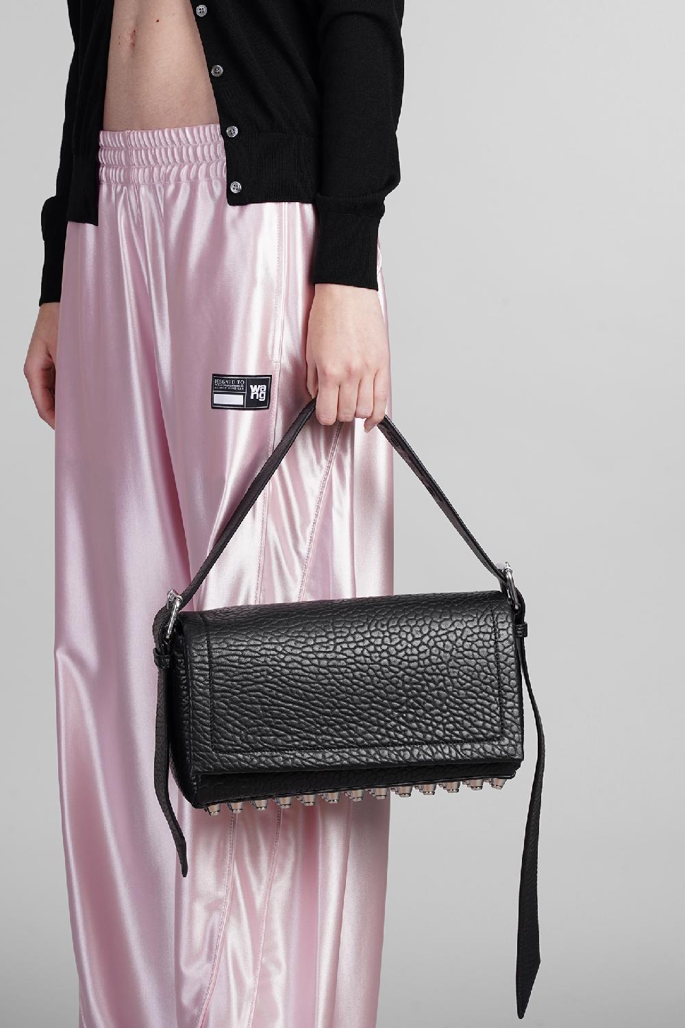 Deliberti Alexander Wang Borsa A Spalla Medium Flap In Pelle Nera Cod. 401578 - Deliberti The Luxury Shopping